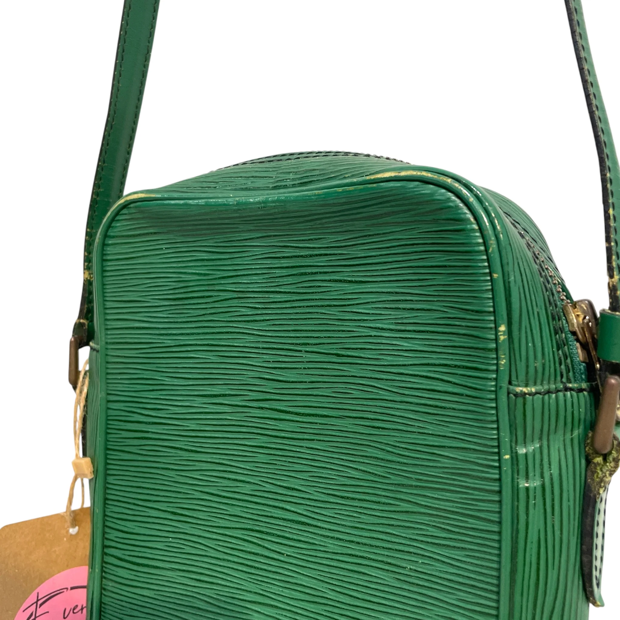 LOUIS VUITTON/Cross Body Bag/Leather/GRN/Epi Danube Shoulder Bag