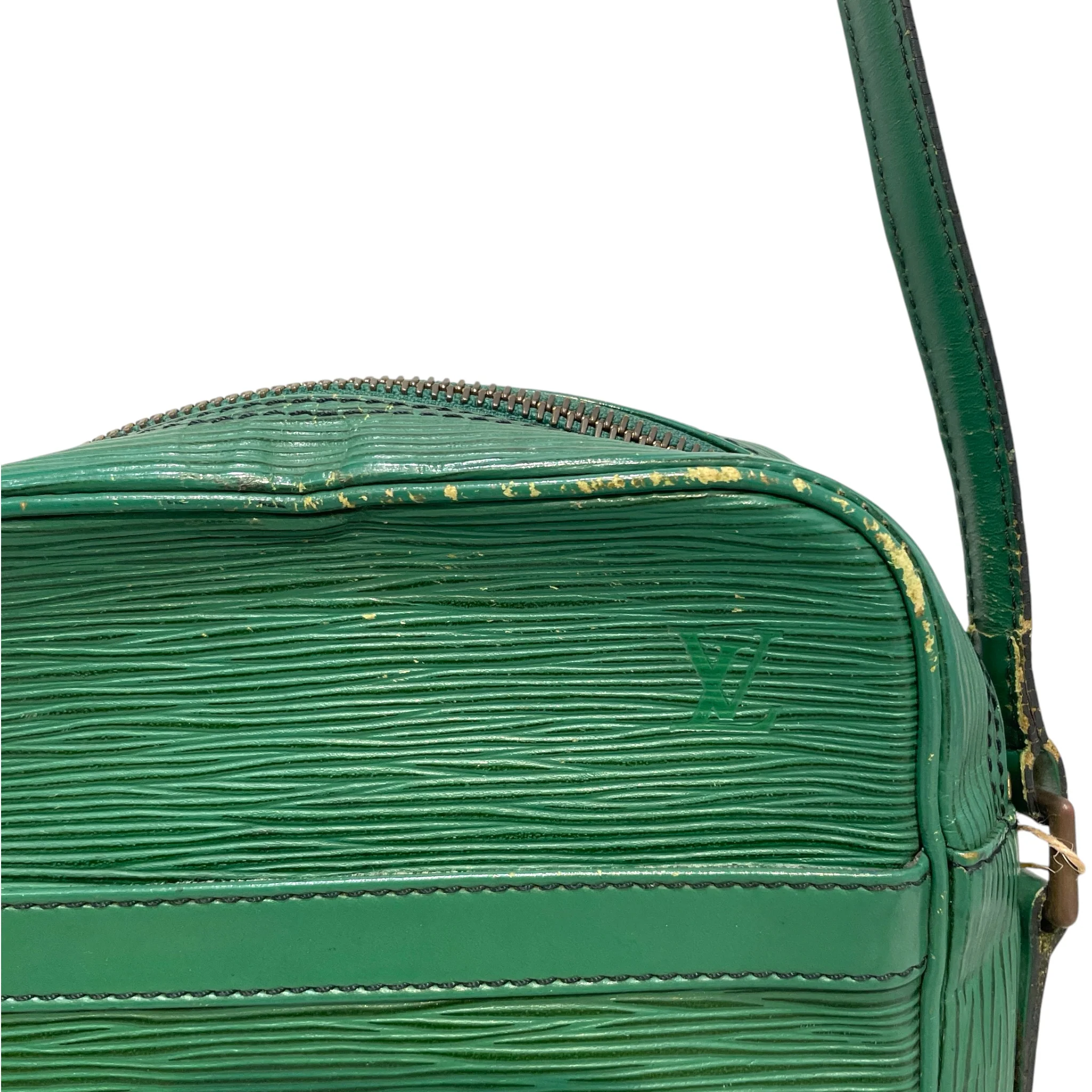 LOUIS VUITTON/Cross Body Bag/Leather/GRN/Epi Danube Shoulder Bag