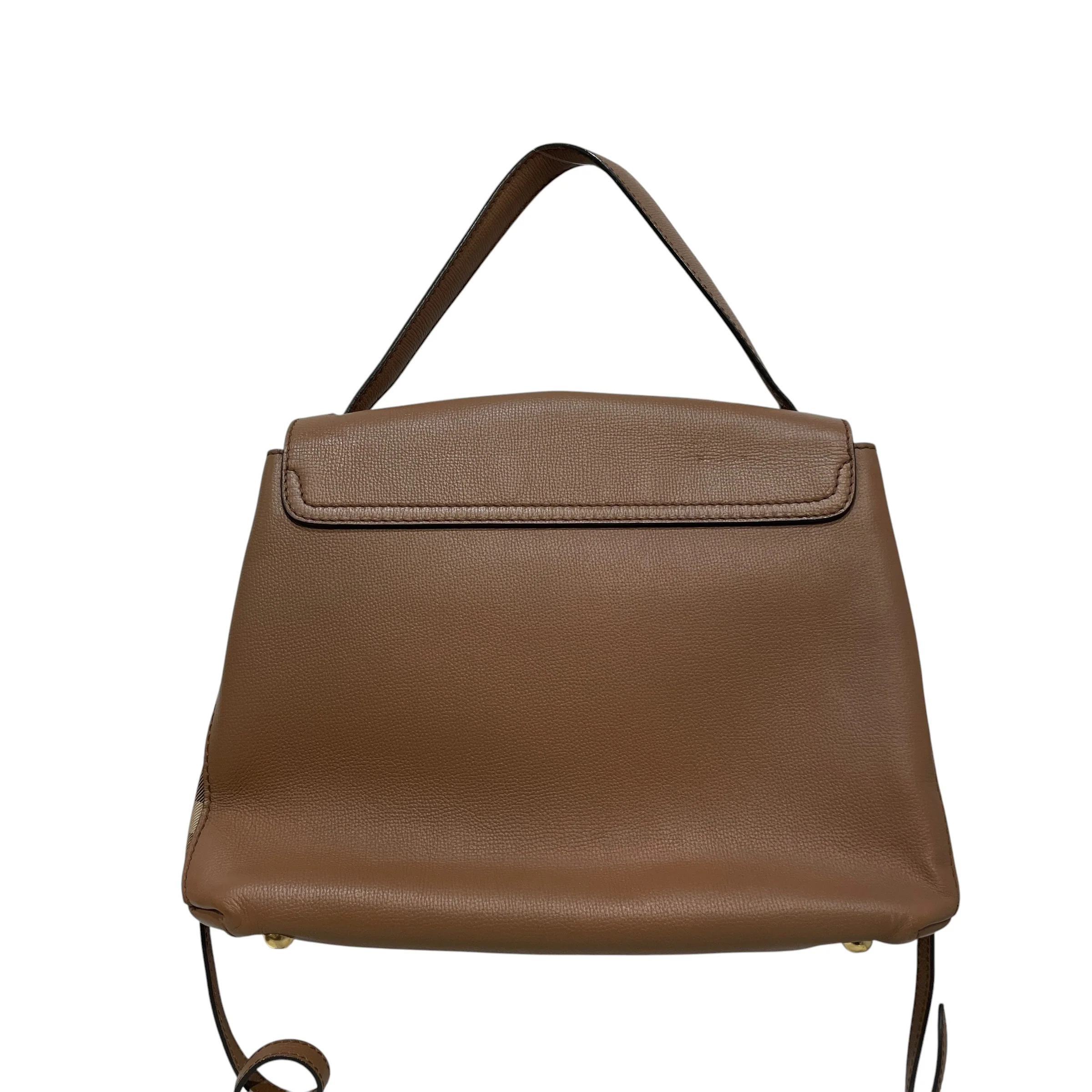 BURBERRY/Cross Body Bag/Leather/BRW/Camberly Top Handle Satchel