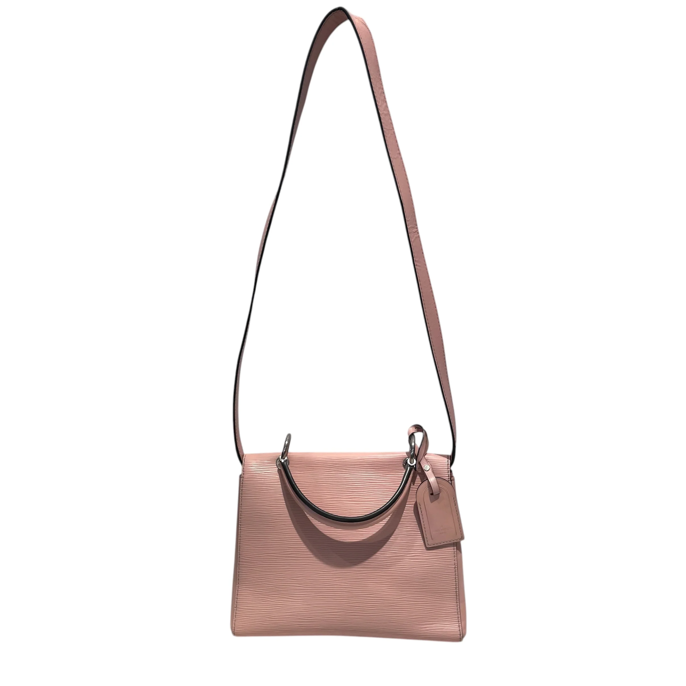 LOUIS VUITTON/Cross Body Bag/Leather/PNK/Grenelle Epi