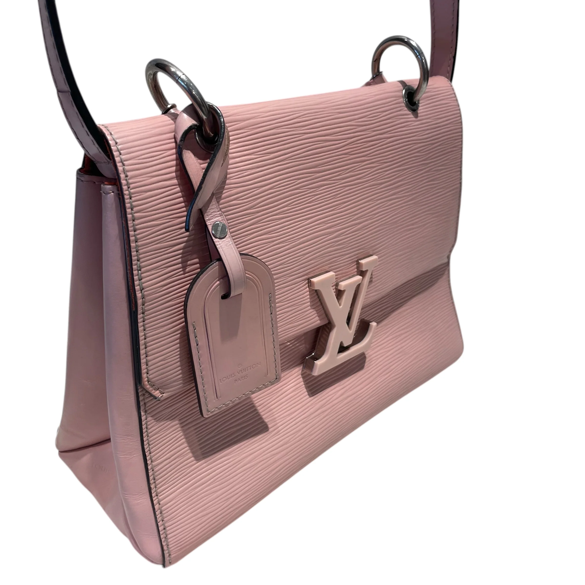 LOUIS VUITTON/Cross Body Bag/Leather/PNK/Grenelle Epi
