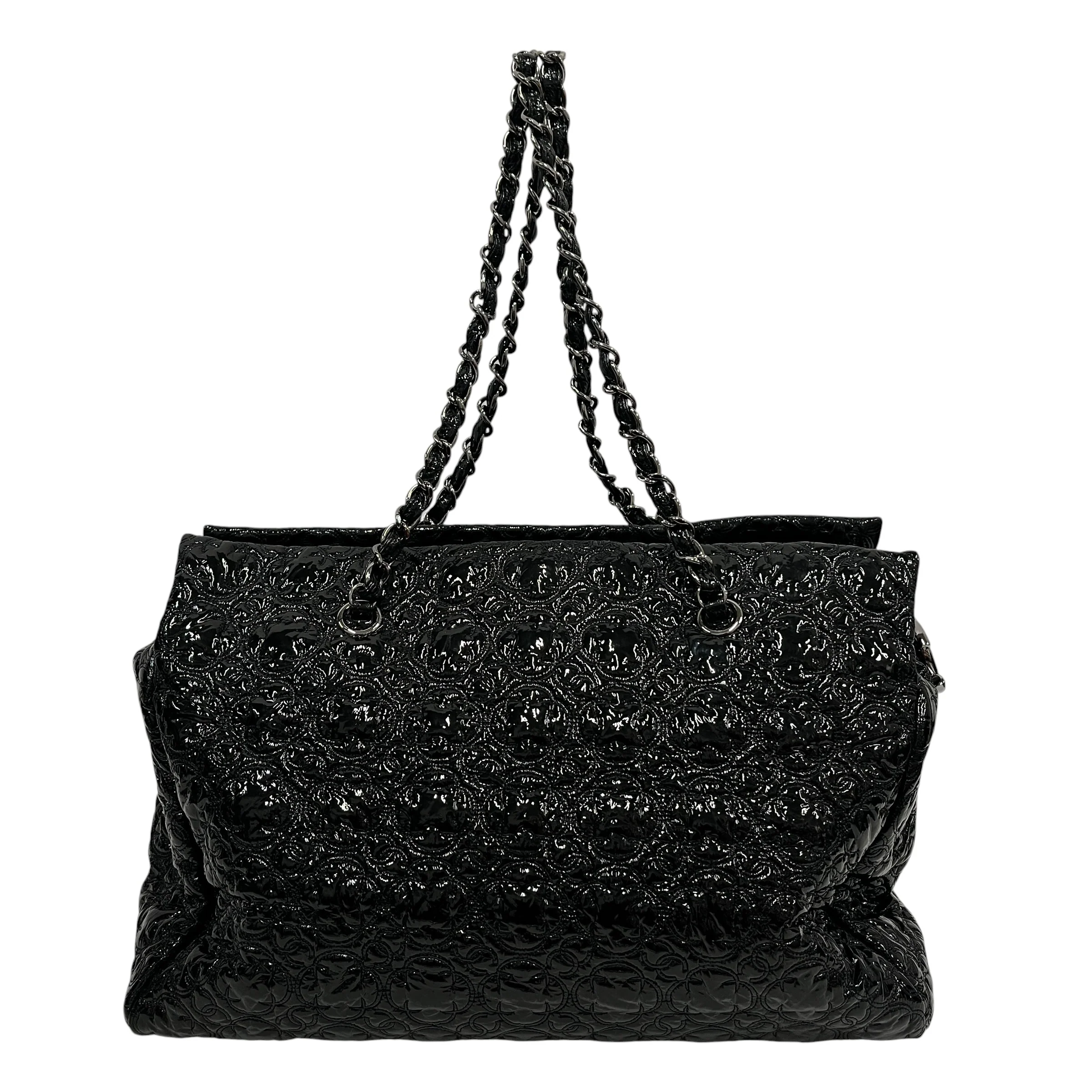 CHANEL/Tote Bag/Leather/BLK/Rock in Moscow