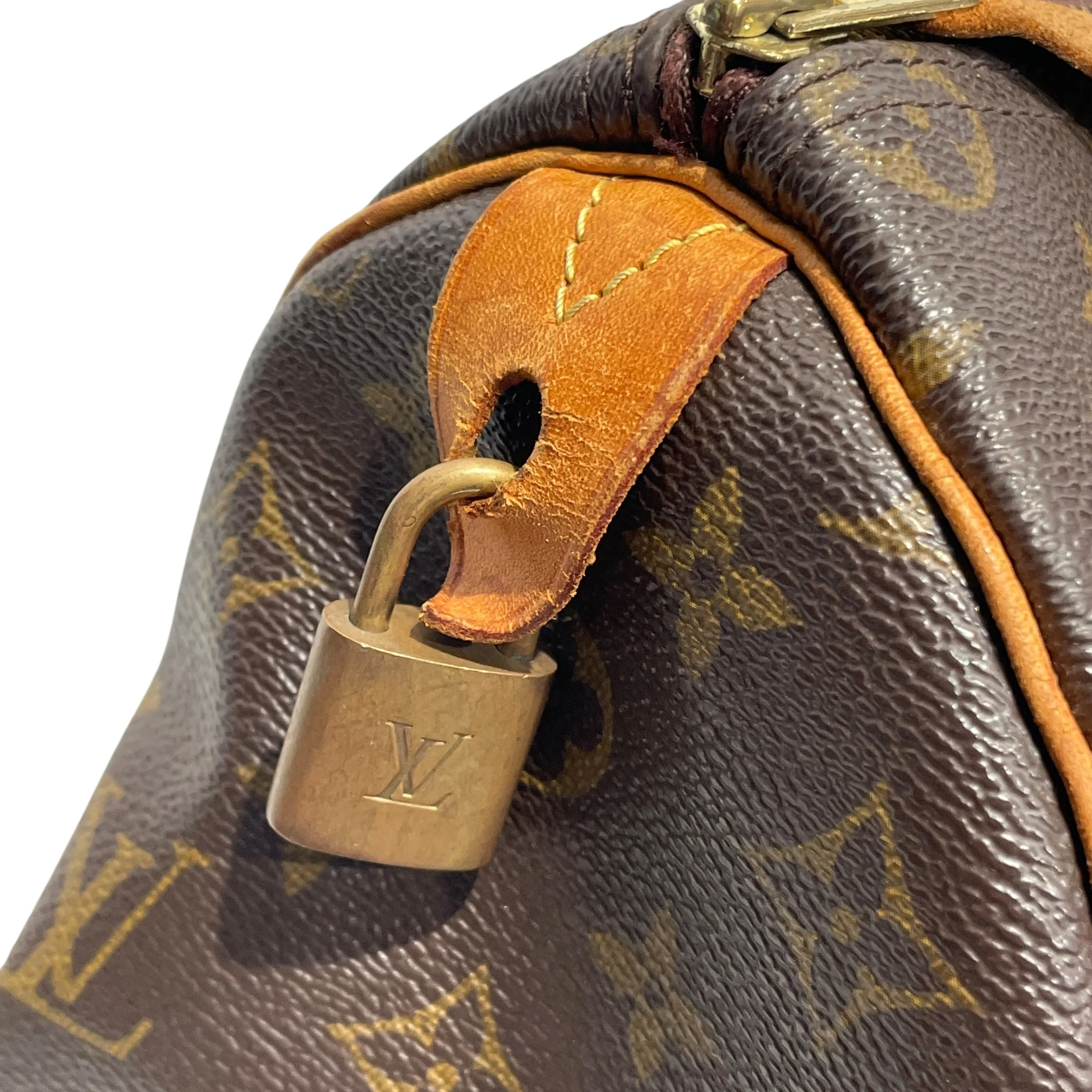 LOUIS VUITTON/Bag/All Over Print/BRW/MONOGRAM SPEEDY 30