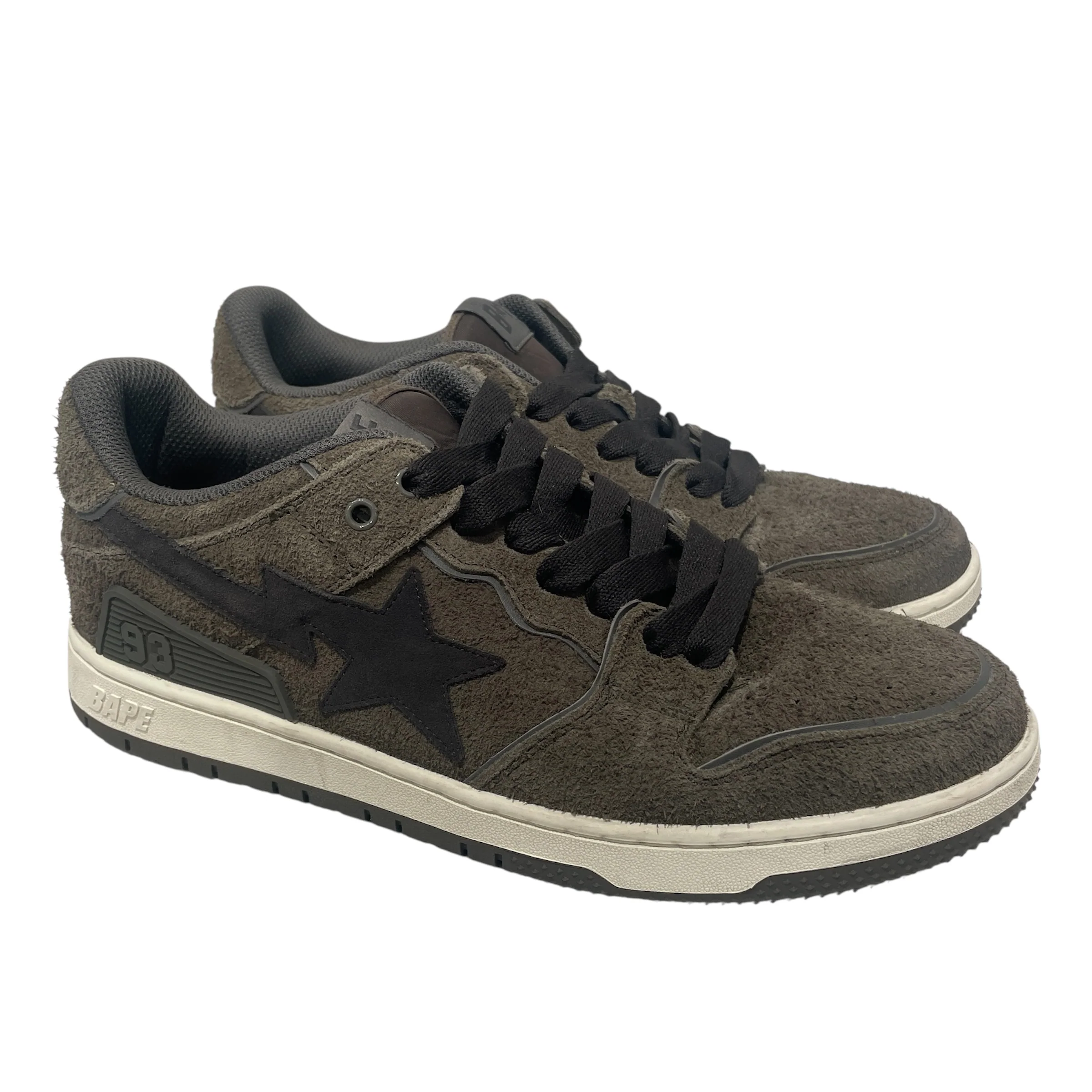 BAPE STA!/Low-Sneakers/US 11/Suede/BLK/SUEDE SK8STA