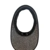 Coperni/Hand Bag/All Over Print/Leather/BLK/CRYSTAL EMBELLISHED MINI BAG