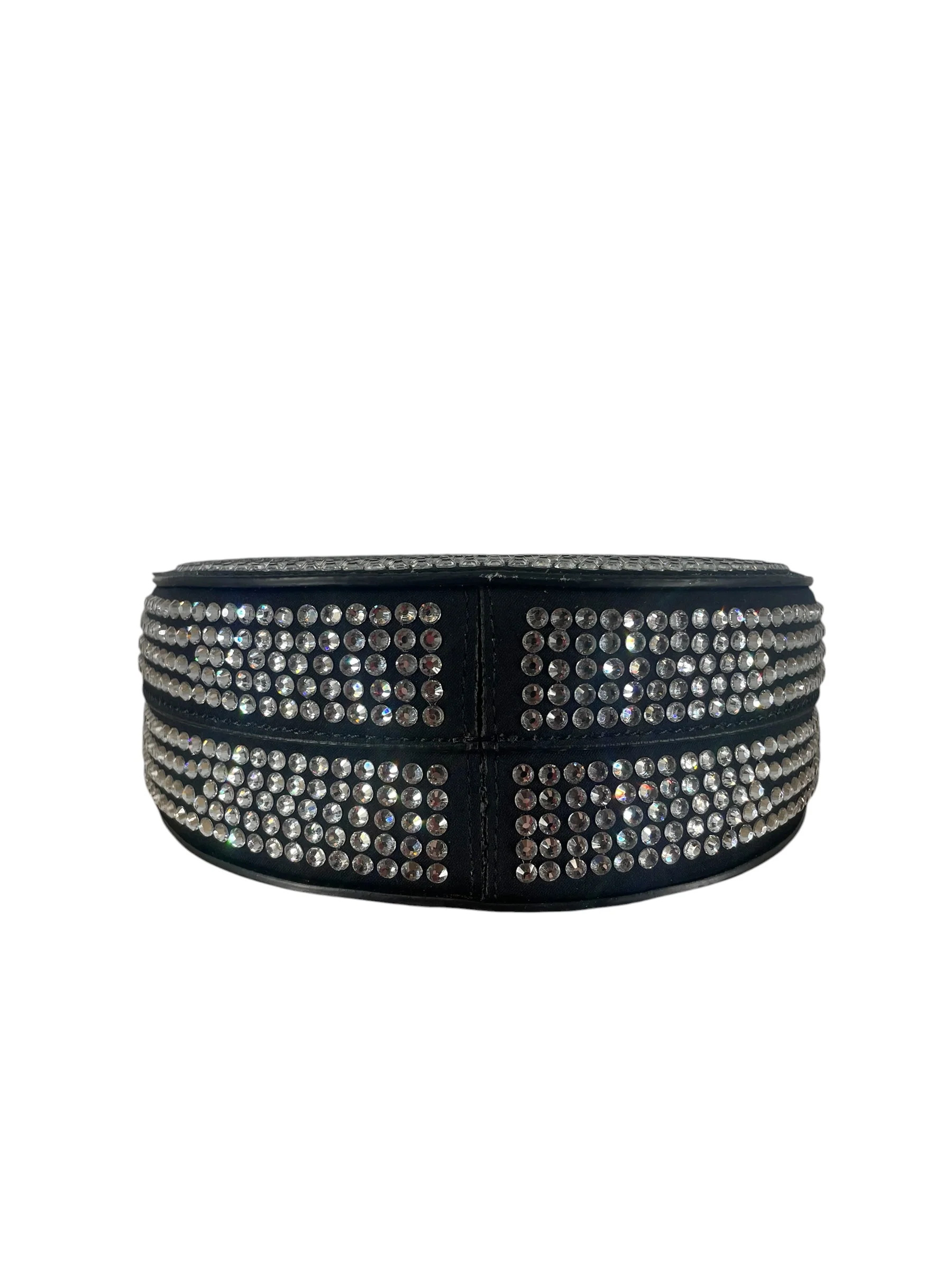 Coperni/Hand Bag/All Over Print/Leather/BLK/CRYSTAL EMBELLISHED MINI BAG