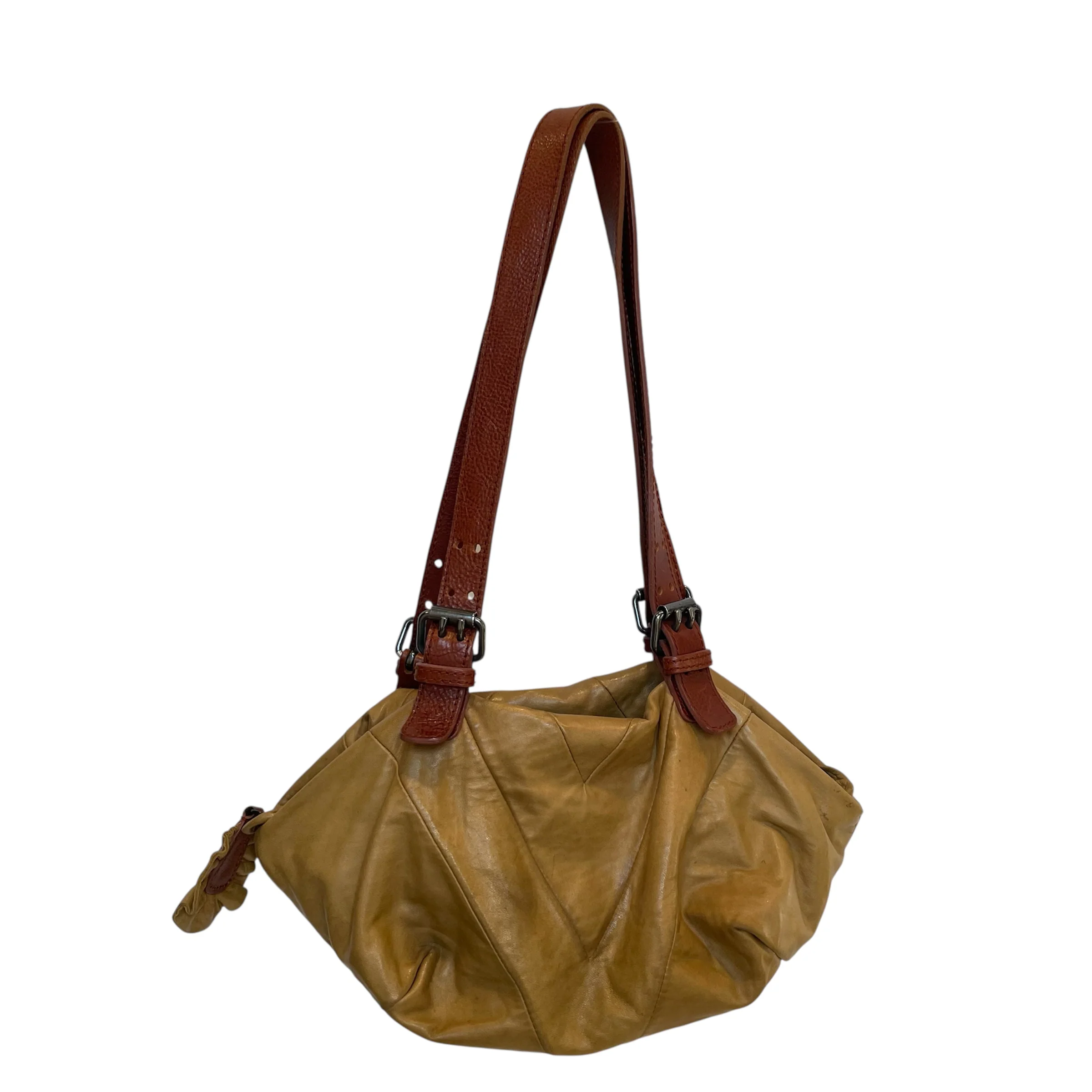 3.1 phillip lim/Hand Bag/Leather/CML/DUMPLING SHAPED/RUFFLES