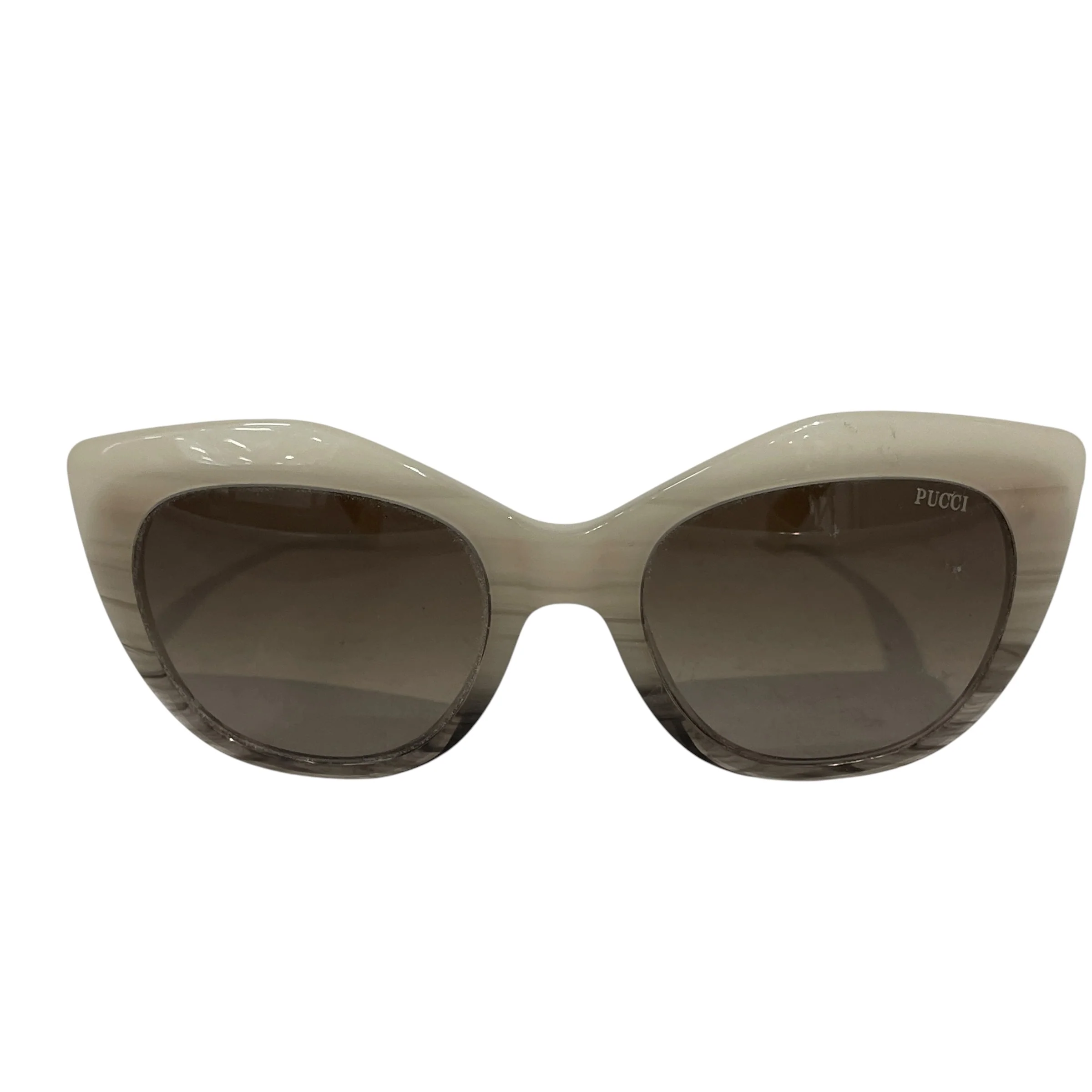 EMILIO PUCCI/Sunglasses/Plastic/CRM/