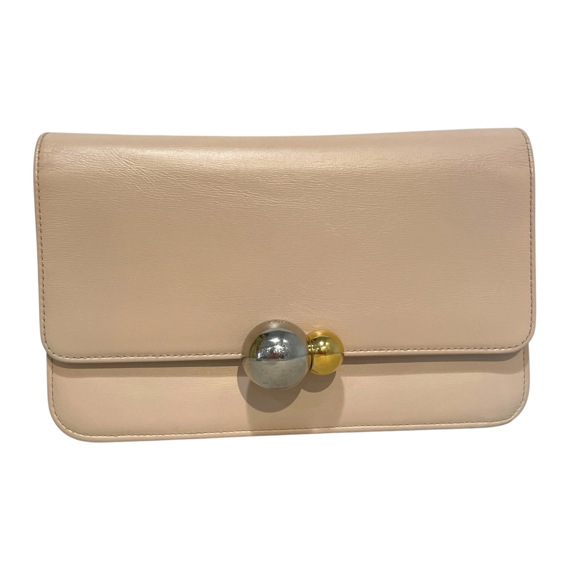 Christian Dior/Clutch Bag/Leather/PNK/Leather Tribale
