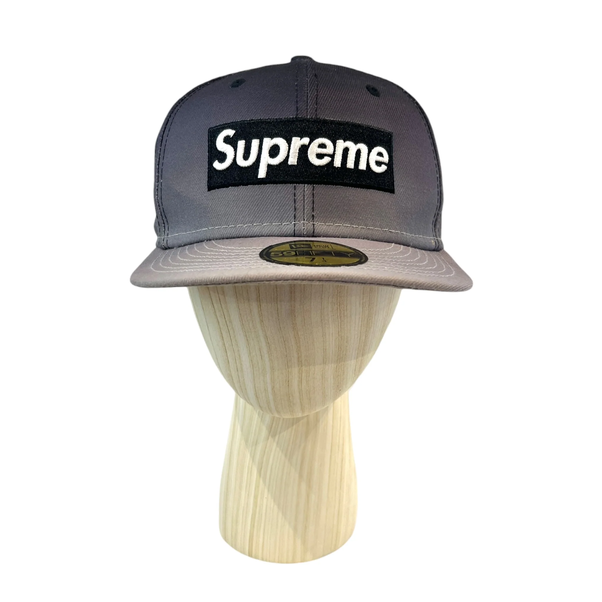 Supreme/Cap/Monogram/Cotton/GRY/