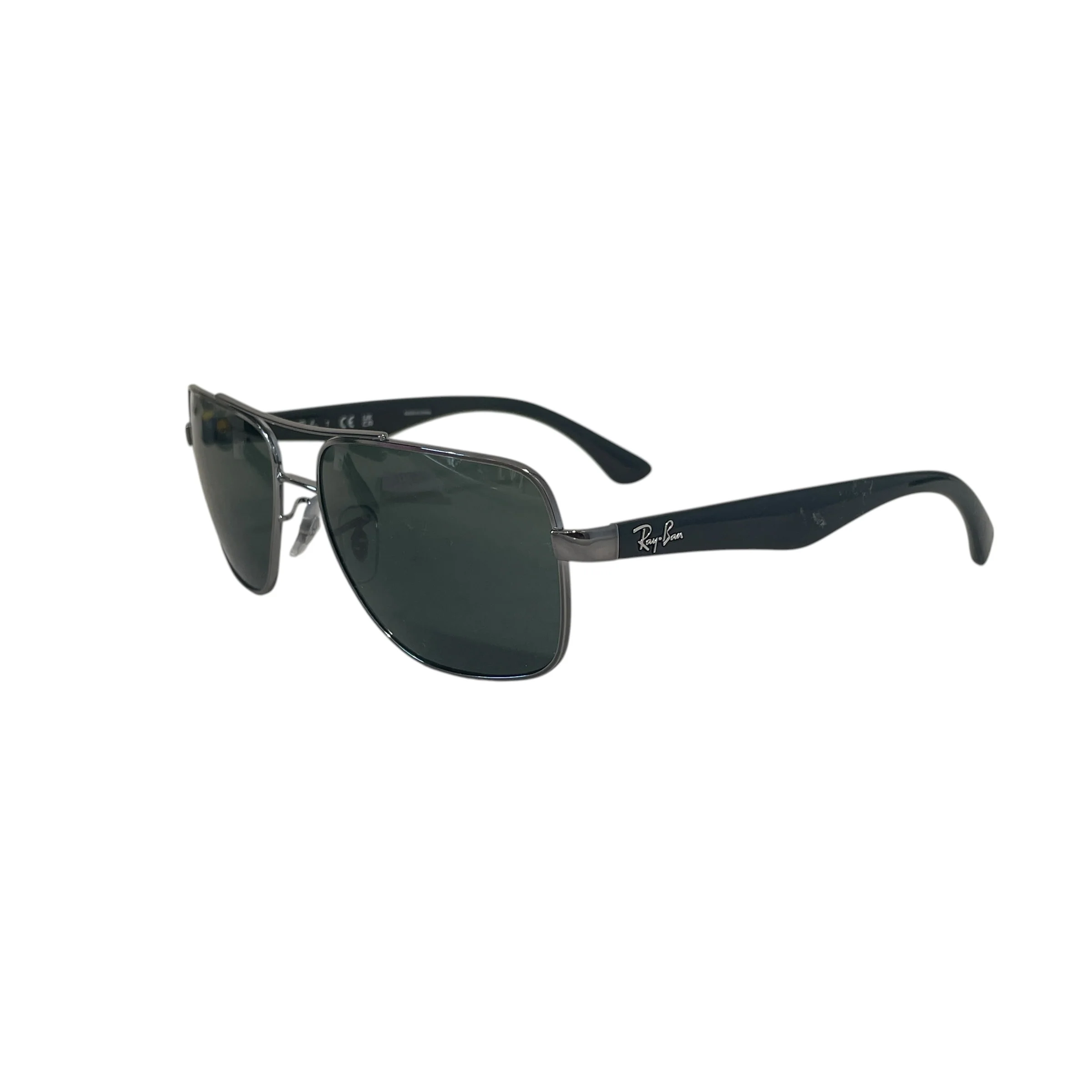 Ray-Ban/Sunglasses/Plastic/BLK/60mm Gunmetal Frame Navigator