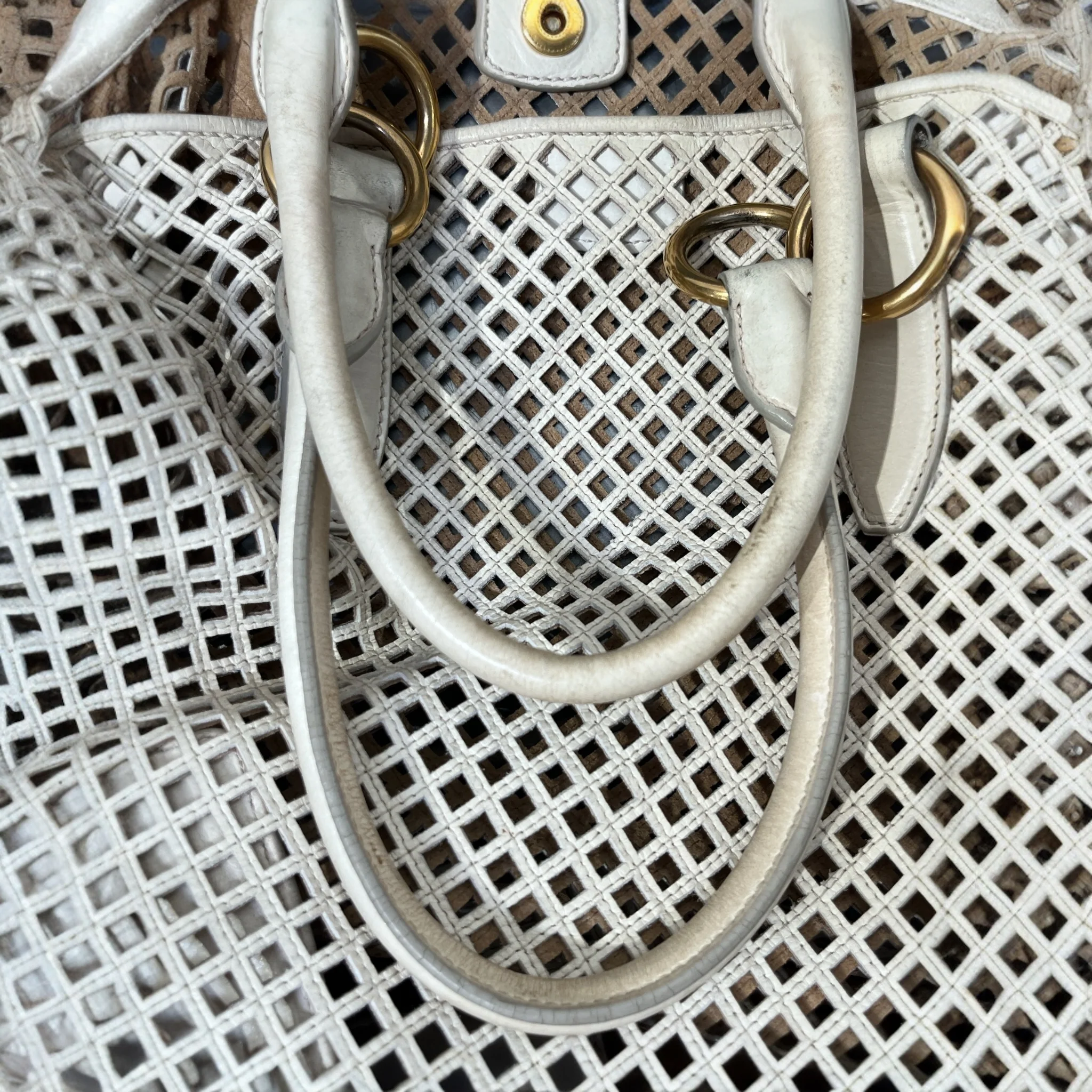 MIU MIU/Cross Body Bag/Leather/CRM/