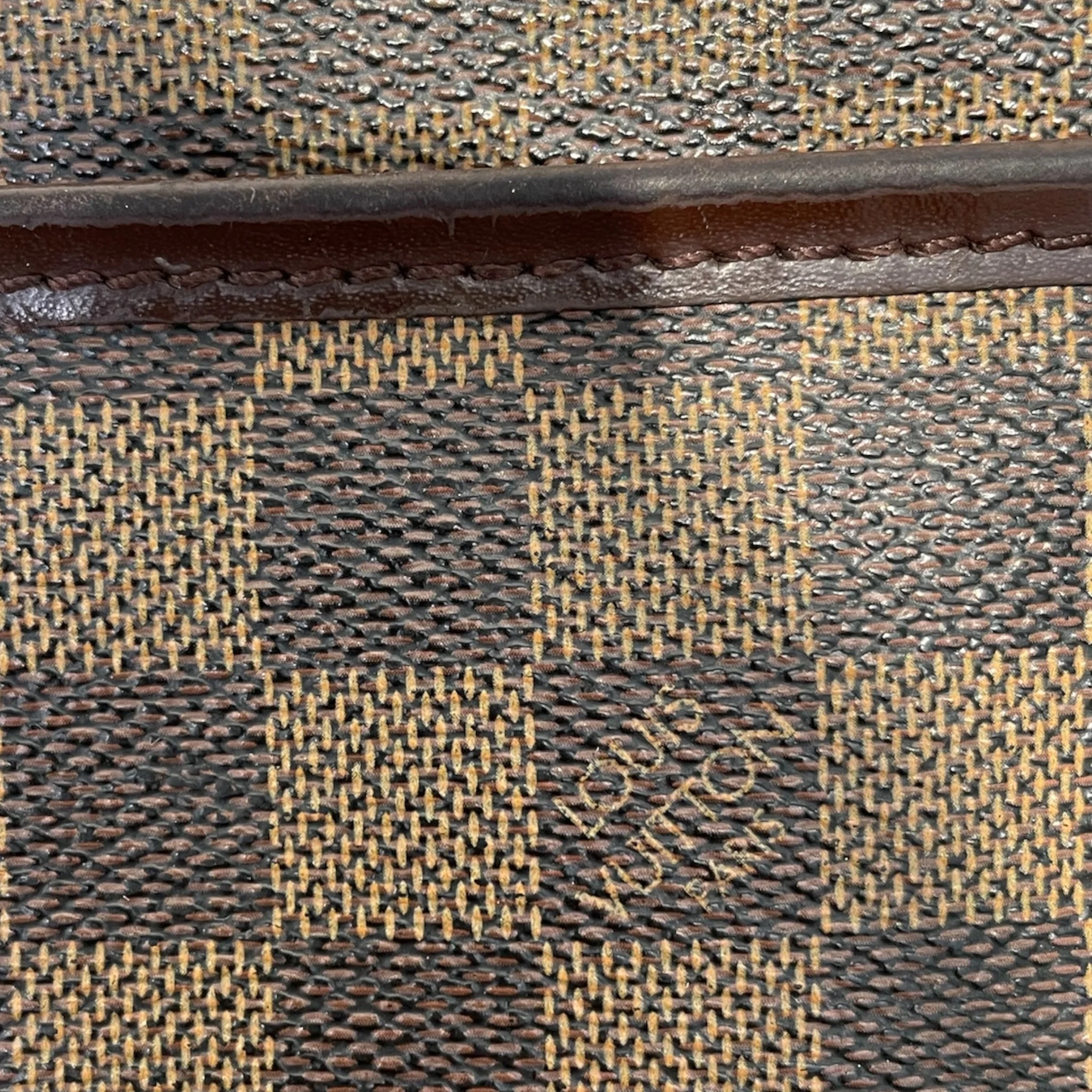 LOUIS VUITTON/Cross Body Bag/Monogram/Leather/BRW/Ipanema Pochette