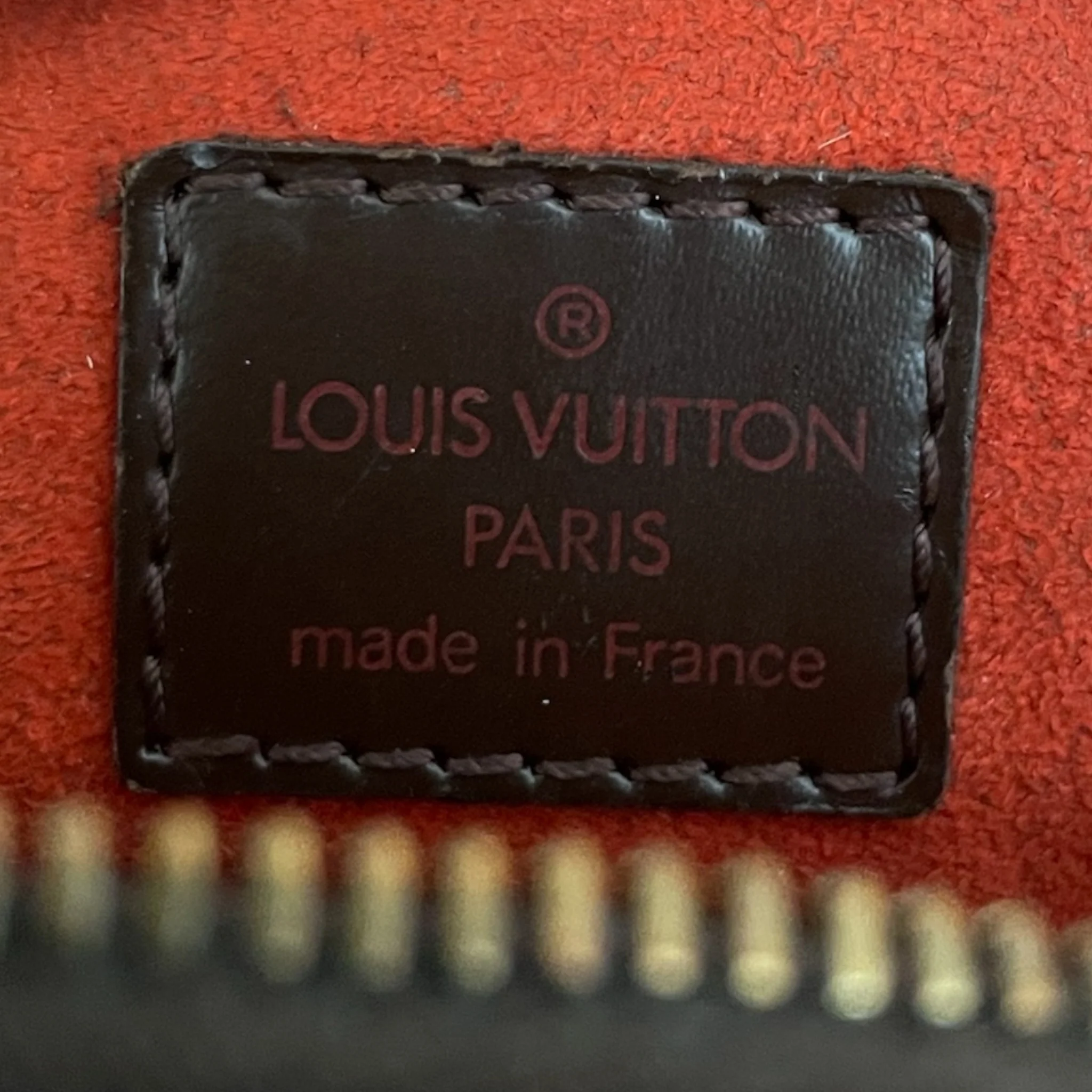 LOUIS VUITTON/Cross Body Bag/Monogram/Leather/BRW/Ipanema Pochette