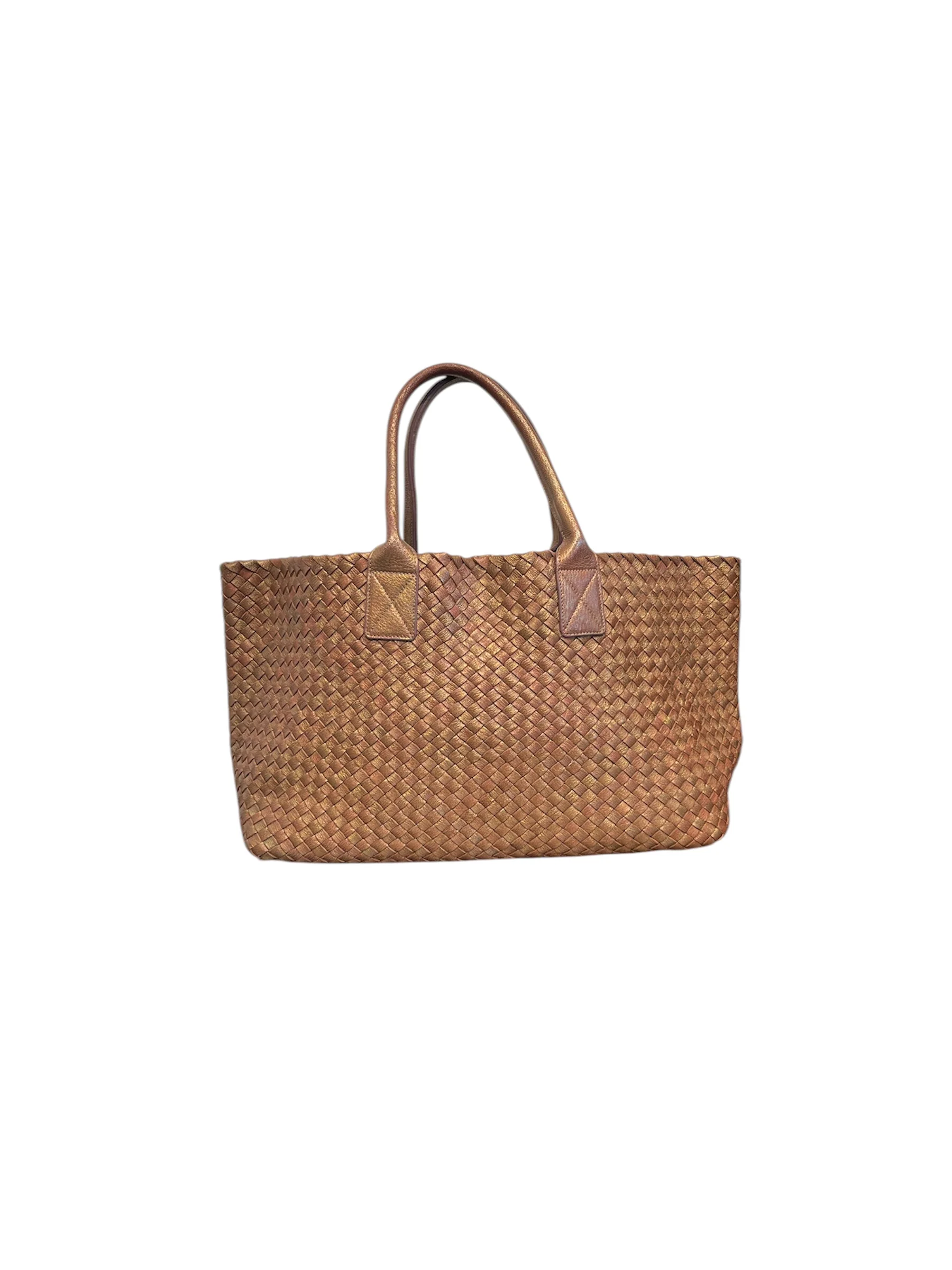 BOTTEGA VENETA/Tote Bag/Leather/BRW/medium cabat tote