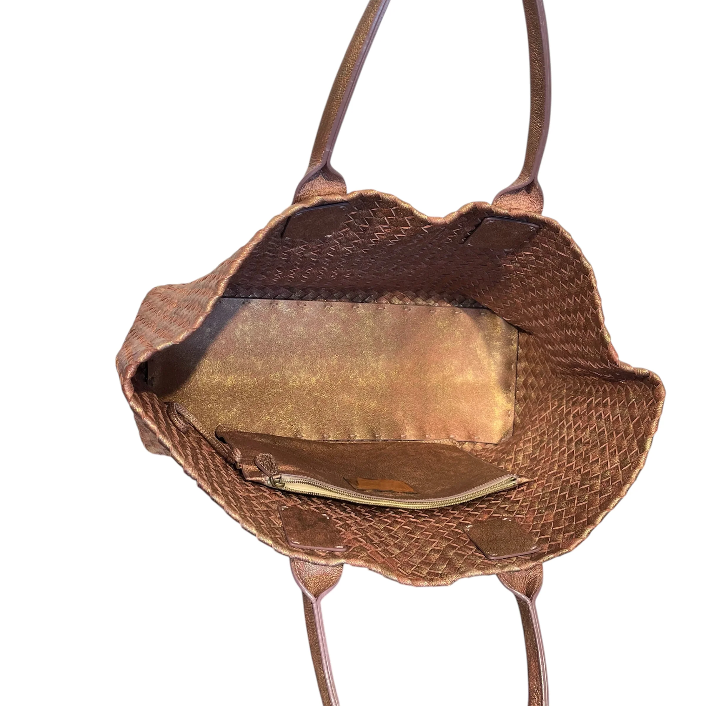 BOTTEGA VENETA/Tote Bag/Leather/BRW/medium cabat tote