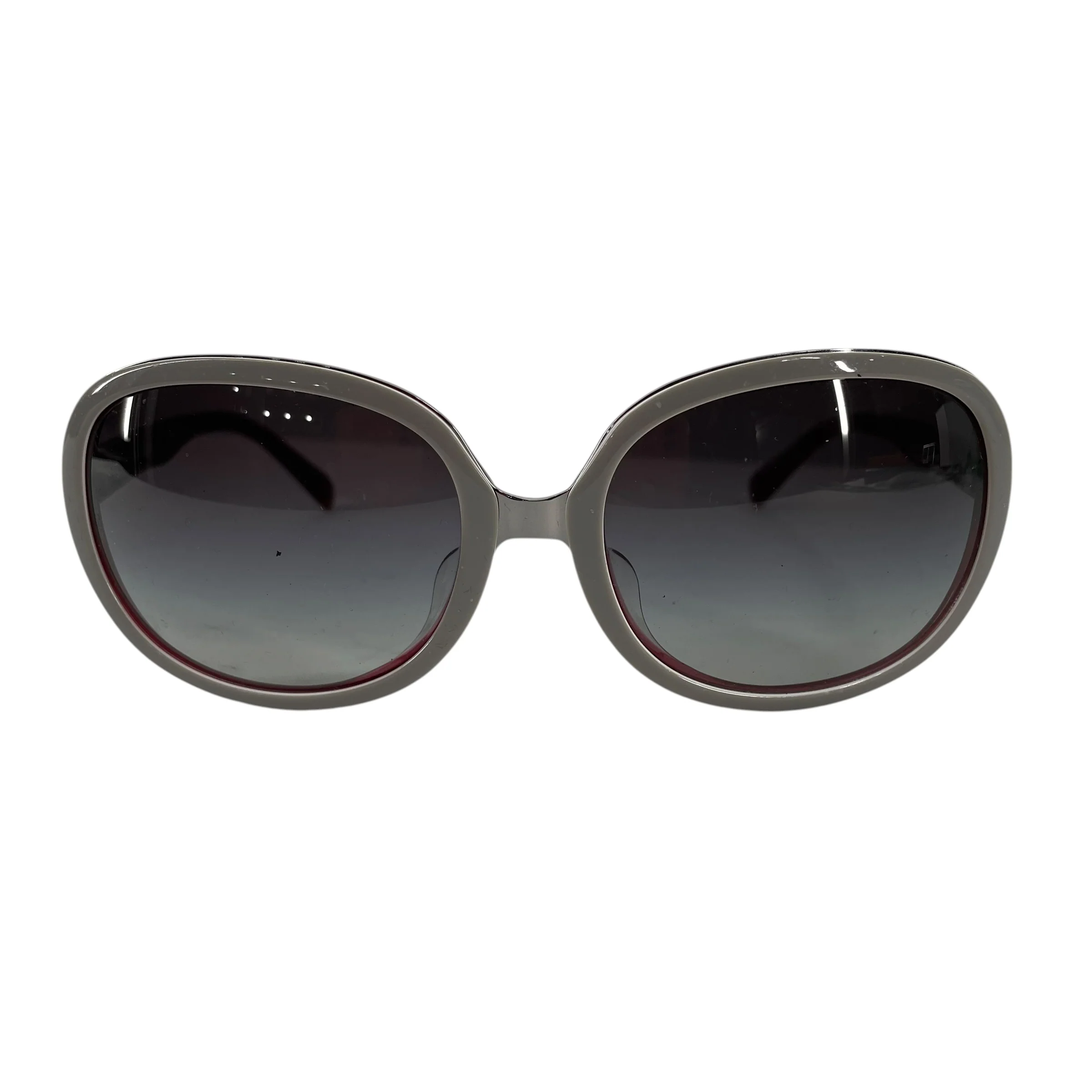 DOLCE&GABBANA/Sunglasses/Plastic/GRY/RED UNDERTONE ROUD SHADES