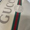 GUCCI/Cross Body Bag/Leather/CRM/SMALL BELT BAG
