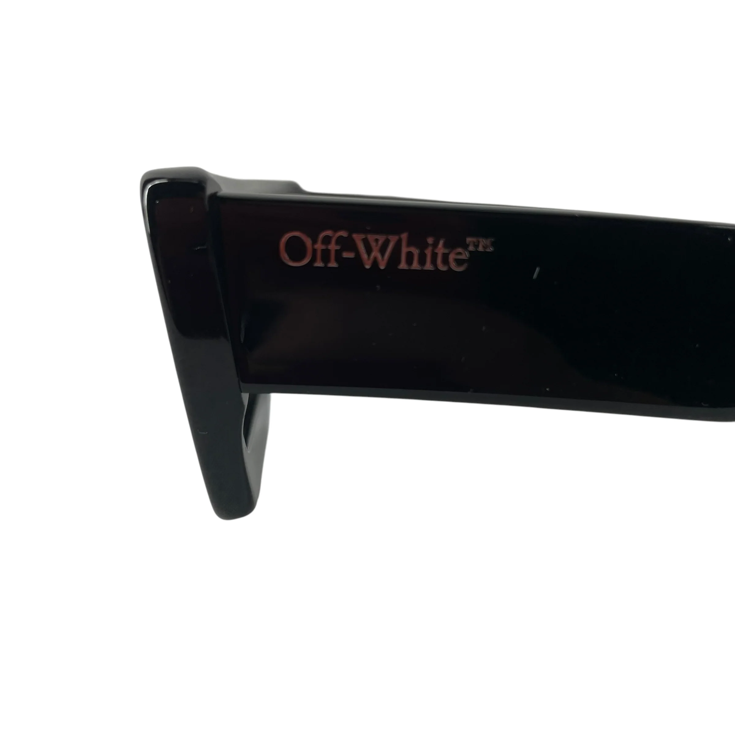 OFF-WHITE/Sunglasses/Plastic/BLK/SILVER LOGO OER1136