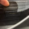 YVES SAINT LAURENT/Cross Body Bag/Leather/BLK/Cassandra Top Handle Mini