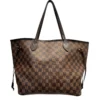 LOUIS VUITTON/Tote Bag/Monogram/Leather/BRW/DAMIER NEVERFULL MM