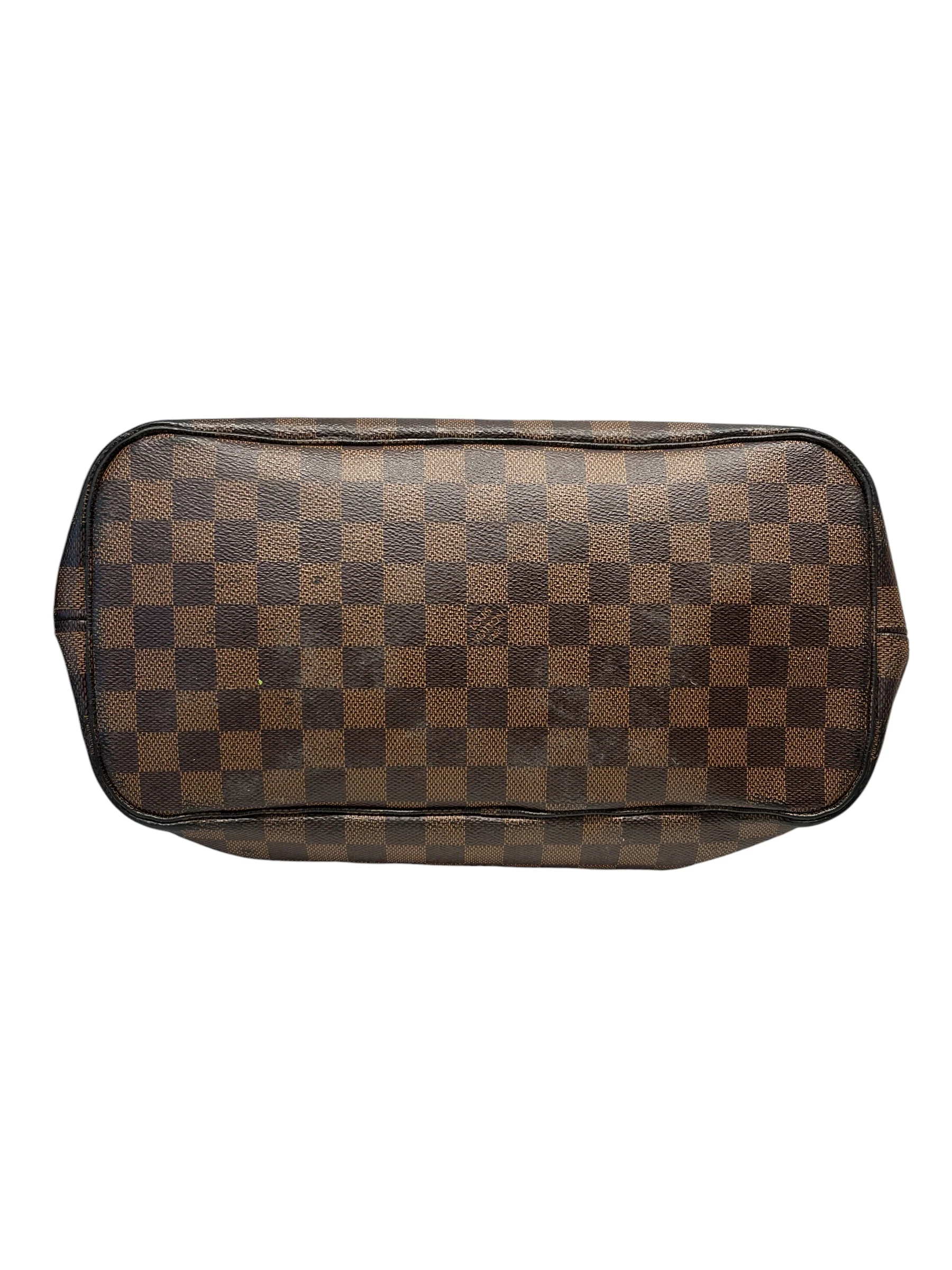 LOUIS VUITTON/Tote Bag/Monogram/Leather/BRW/DAMIER NEVERFULL MM