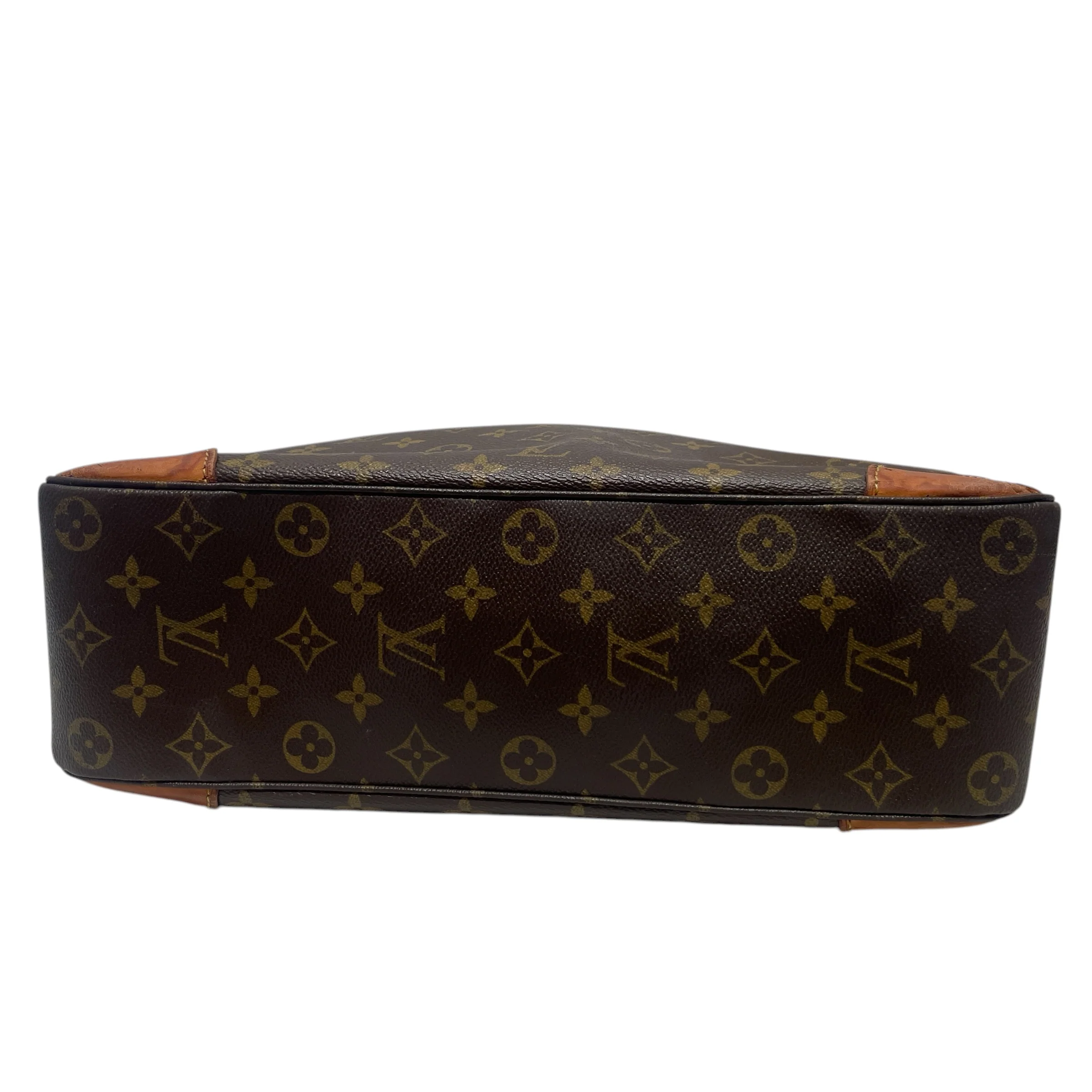 LOUIS VUITTON/Cross Body Bag/Leather/BRW/LOUIS VUITTON BOULOGNE SHOULDE
