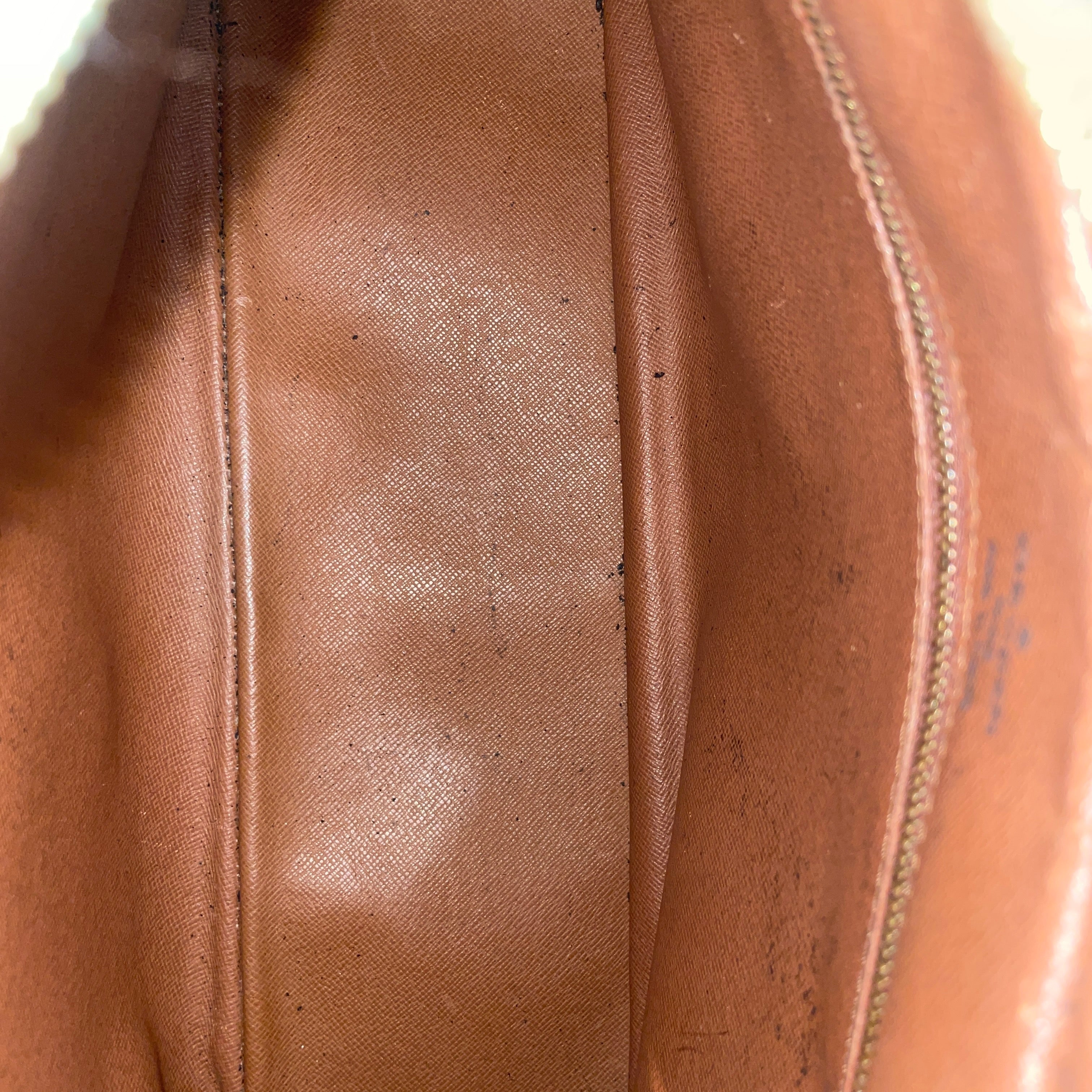 LOUIS VUITTON/Cross Body Bag/Leather/BRW/LOUIS VUITTON BOULOGNE SHOULDE
