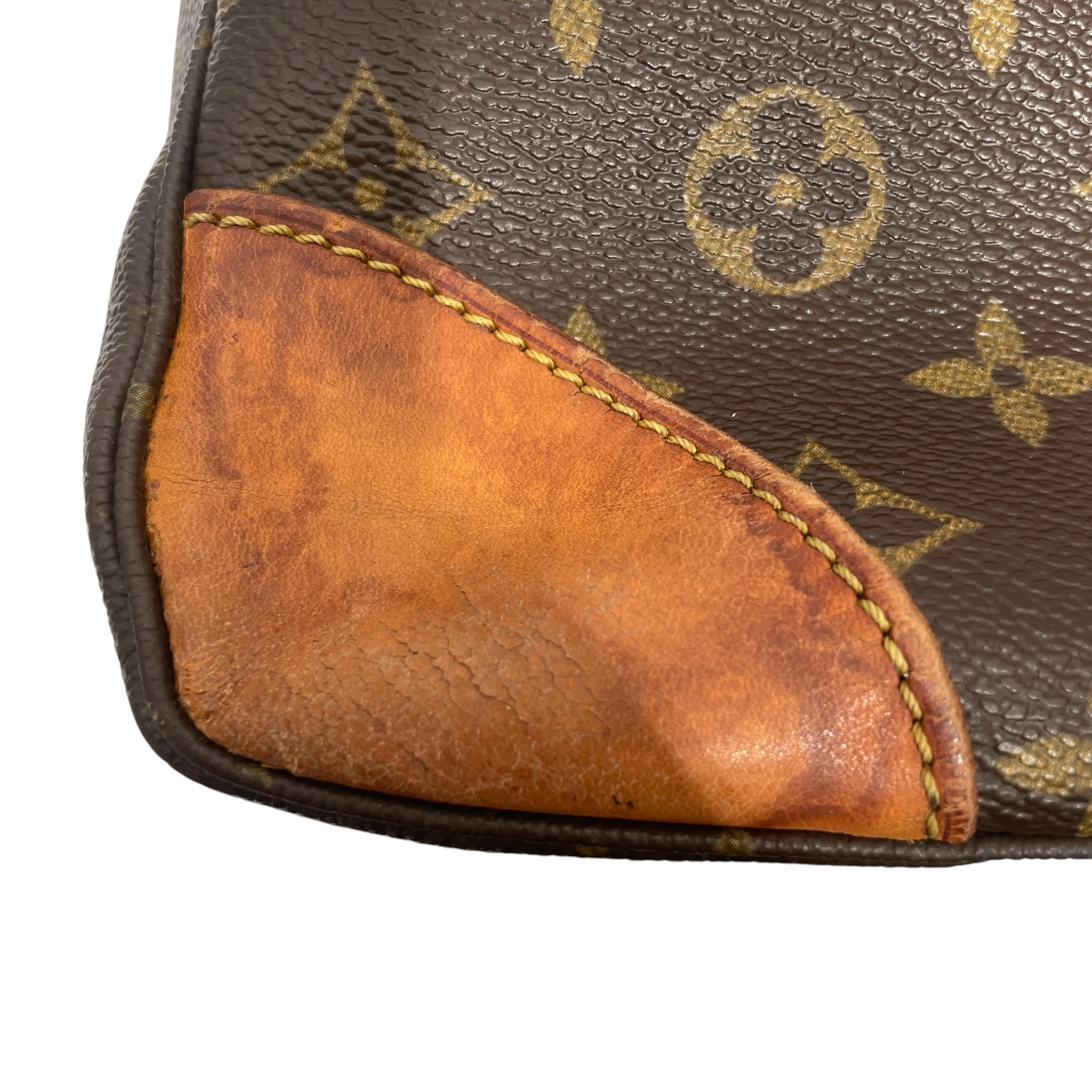LOUIS VUITTON/Cross Body Bag/Leather/BRW/LOUIS VUITTON BOULOGNE SHOULDE
