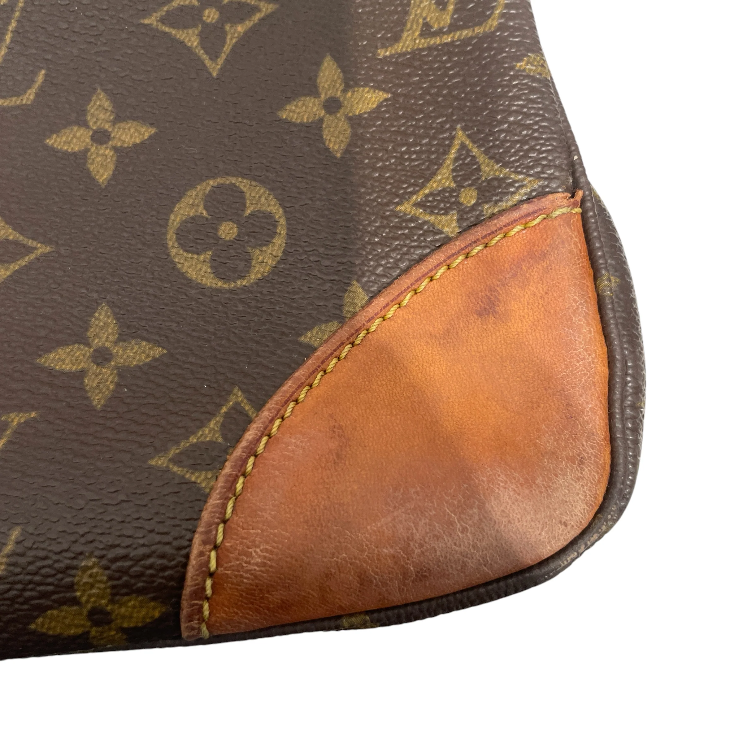 LOUIS VUITTON/Cross Body Bag/Leather/BRW/LOUIS VUITTON BOULOGNE SHOULDE