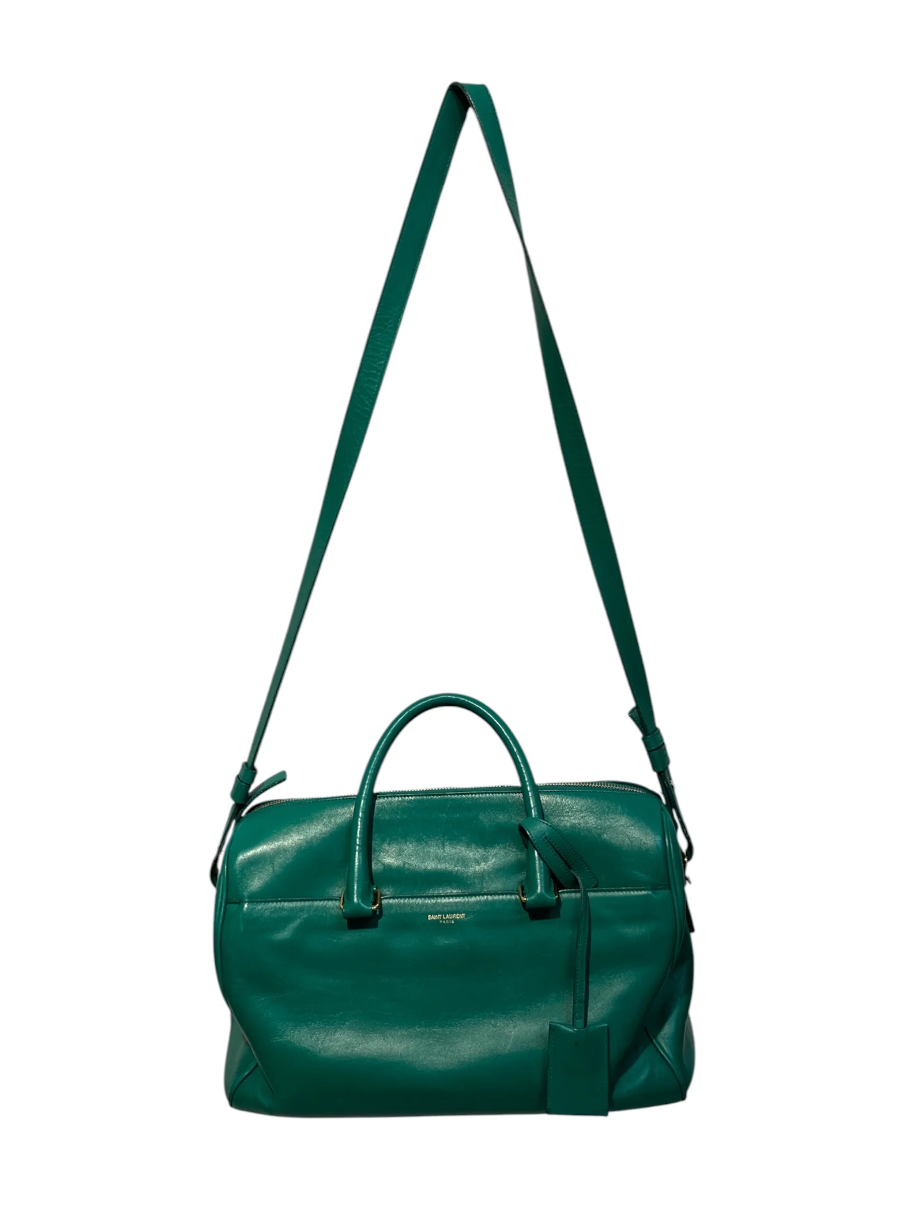 SAINT LAURENT/Cross Body Bag/Leather/GRN/