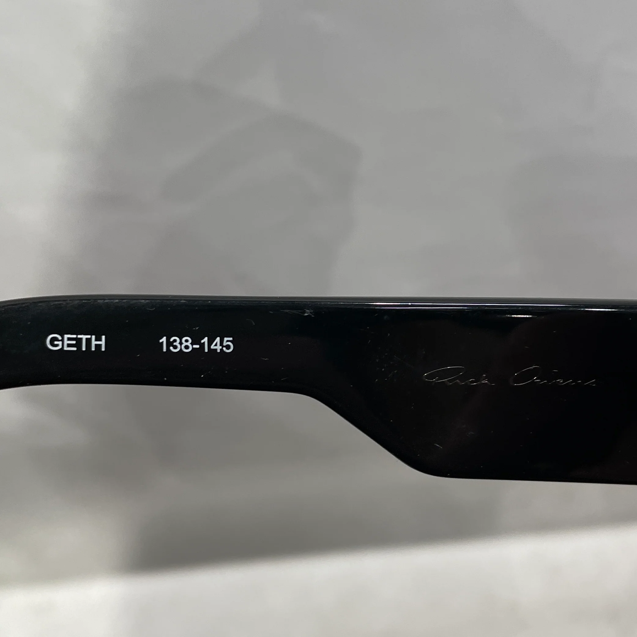 Rick Owens/Sunglasses/Plastic/BLK/GETH 138-145