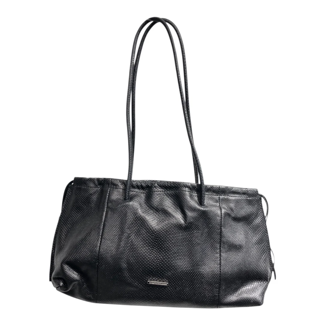 GUCCI/Hand Bag/Leather/BLK/tom ford snakeskin embossed