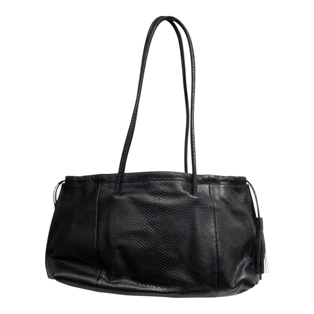GUCCI/Hand Bag/Leather/BLK/tom ford snakeskin embossed