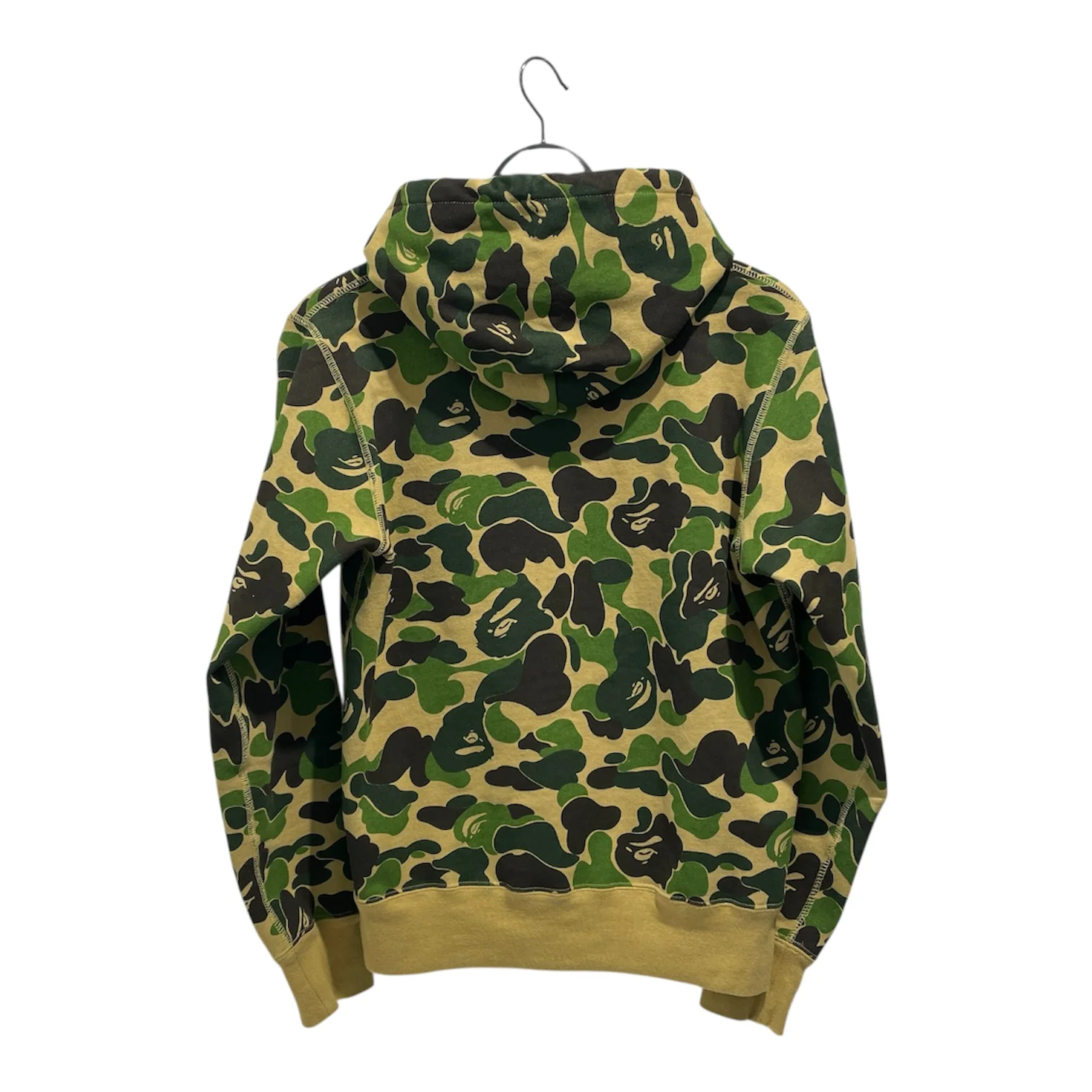 A BATHING APE/Hoodie/M/Camouflage/Cotton/KHK/2nd Camo ABC Hoodie