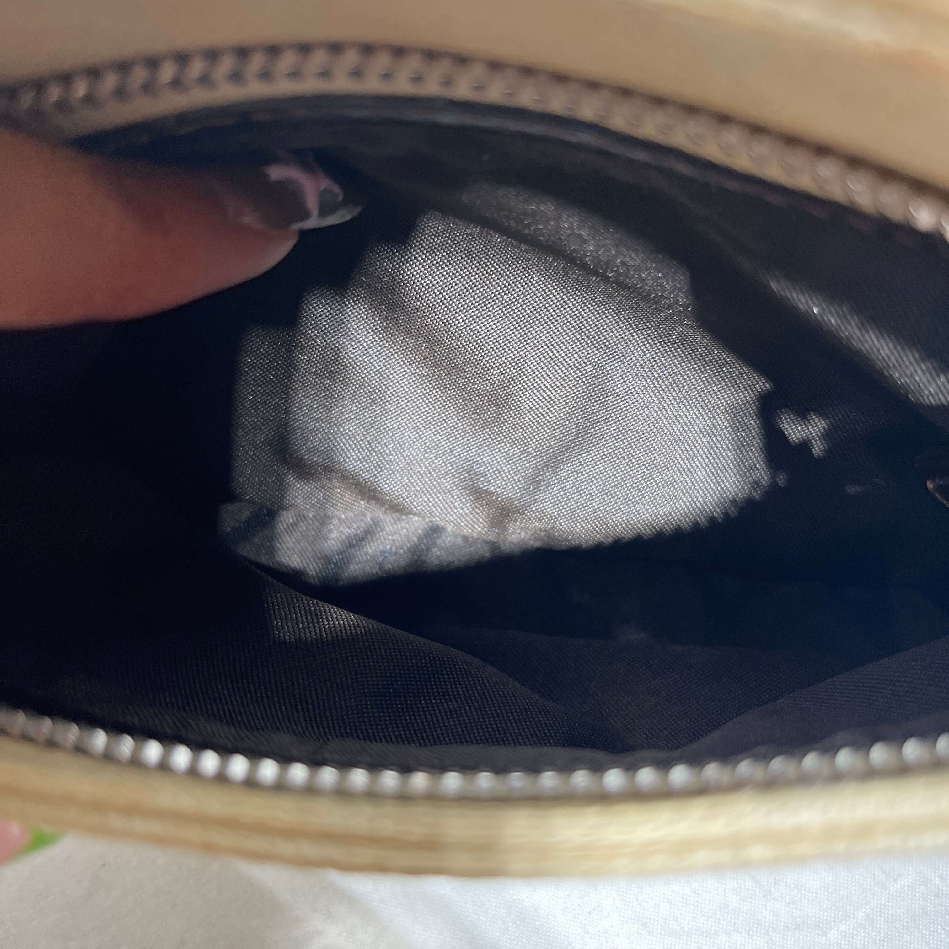 FENDI/Hand Bag/Cotton/BEG/zucca momma baguette