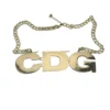 CDG/Necklace/GLD/BIG LOGO NECKLACE