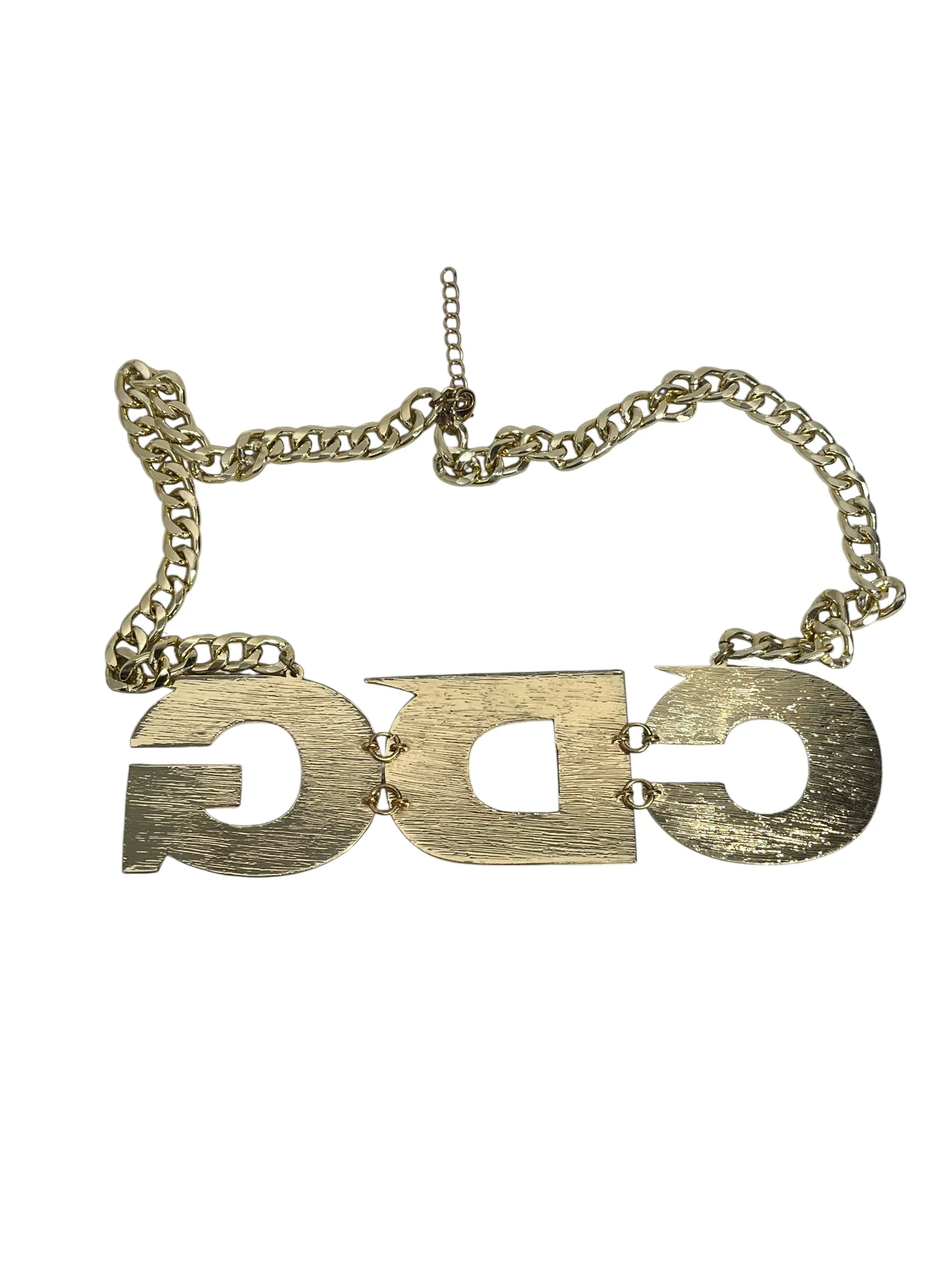 CDG/Necklace/GLD/BIG LOGO NECKLACE