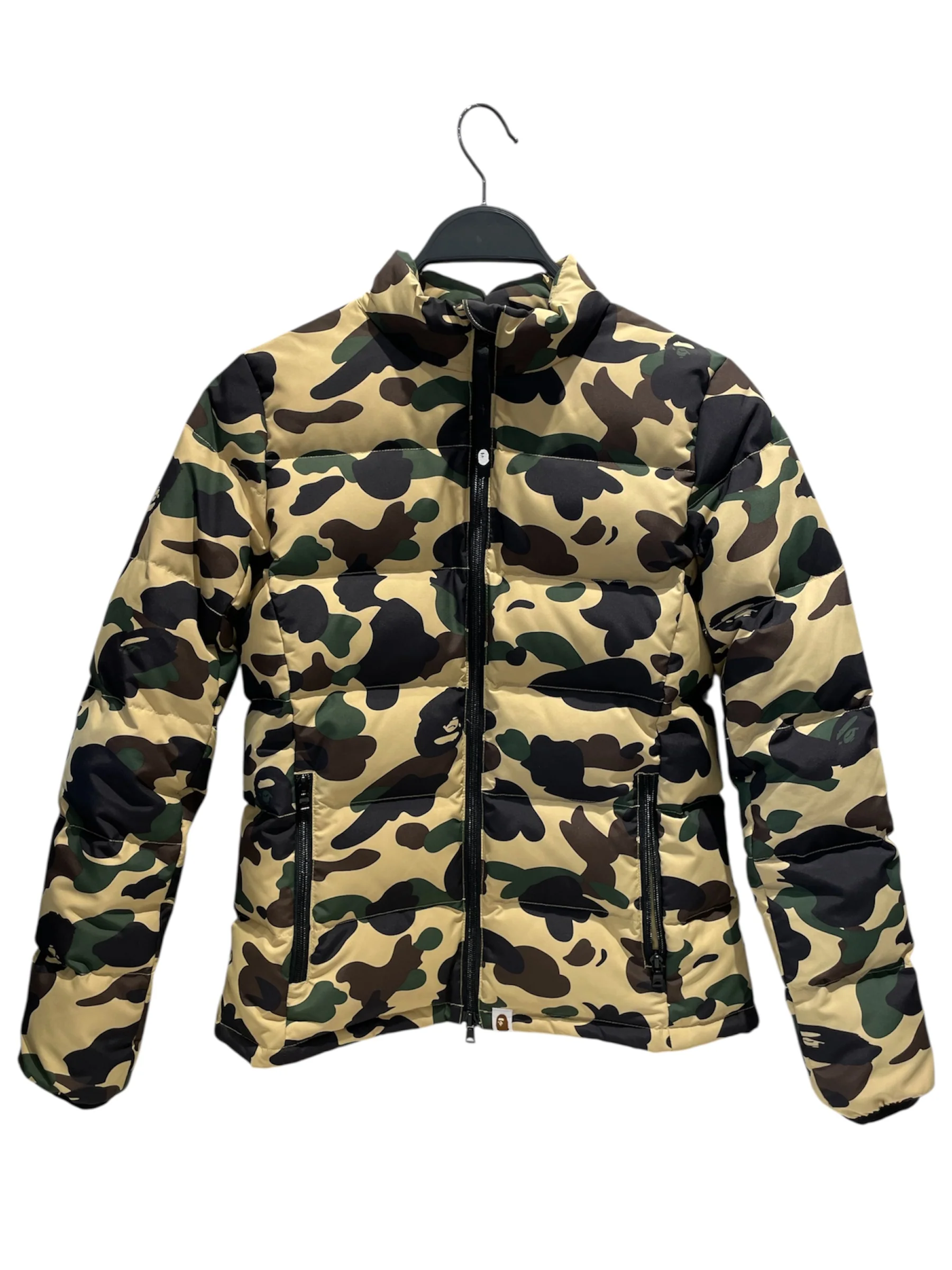 BAPE STA!/Puffer Jkt/XS/Nylon/GRN/Camouflage/1ST CAMO DOWN