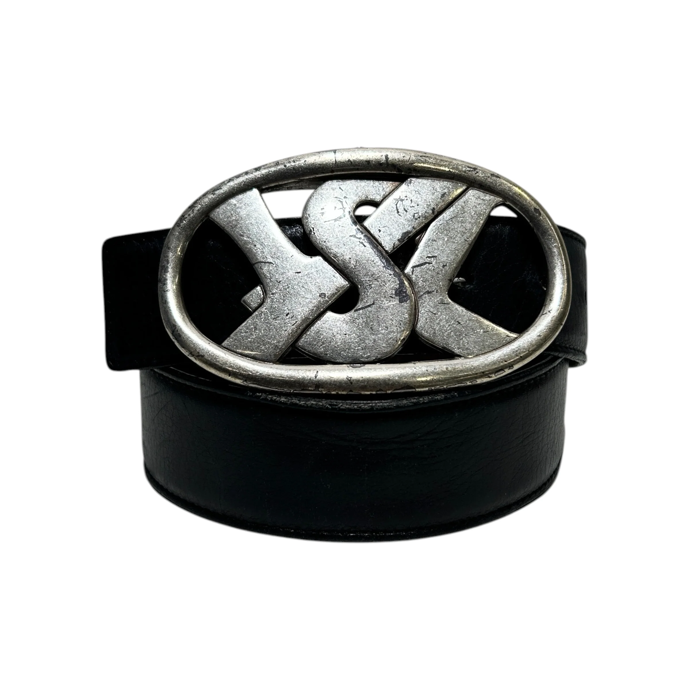 2691-yves-saint-laurent-belt-leather-blk-vintage-ysl-belt-1.webp YVES SAINT LAURENT/Belt/Leather/BLK/VINTAGE YSL BELT