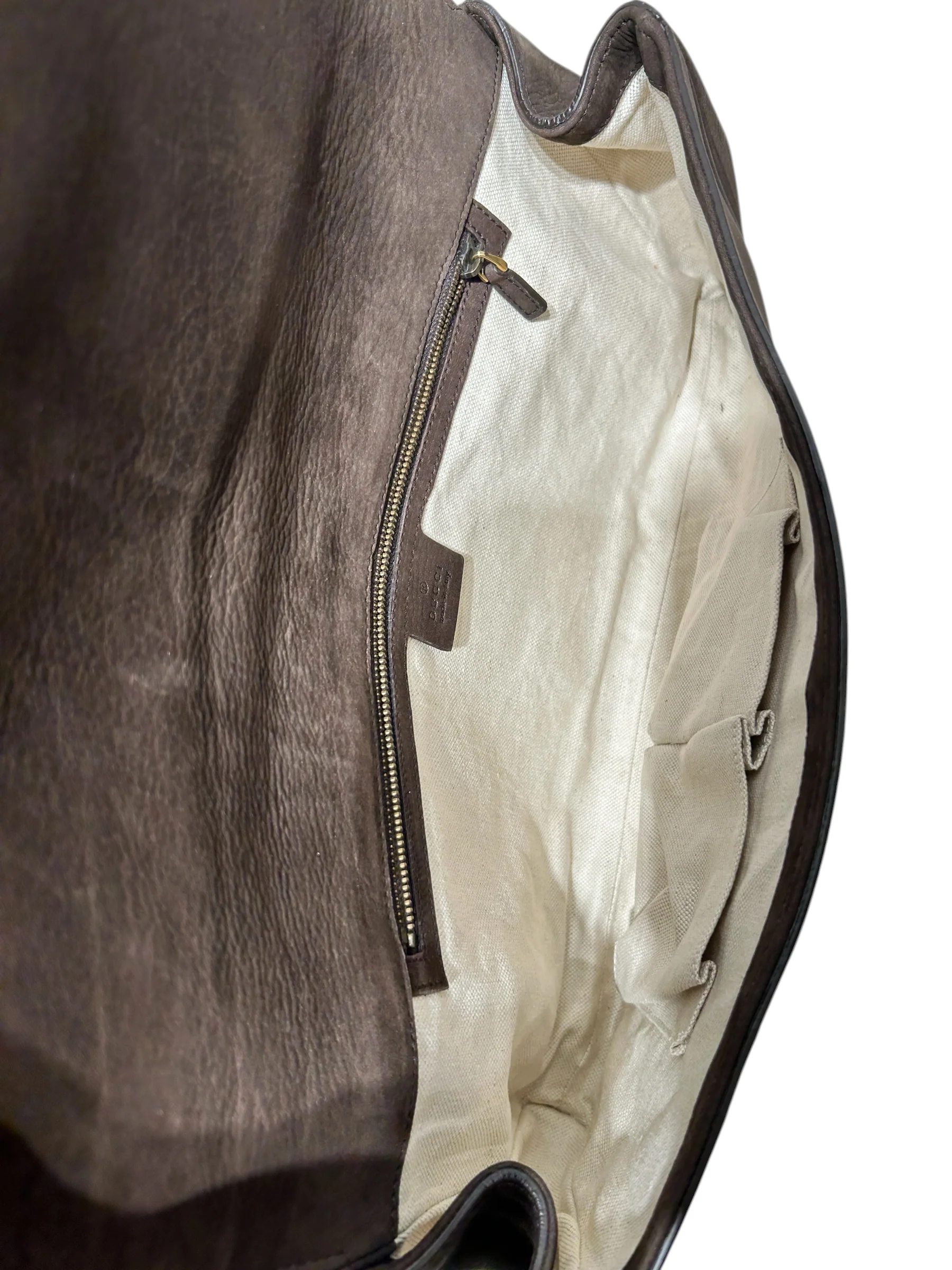 GUCCI/Clutch Bag/Leather/BRW/RIBOT HORSE HEAD CLUTCH