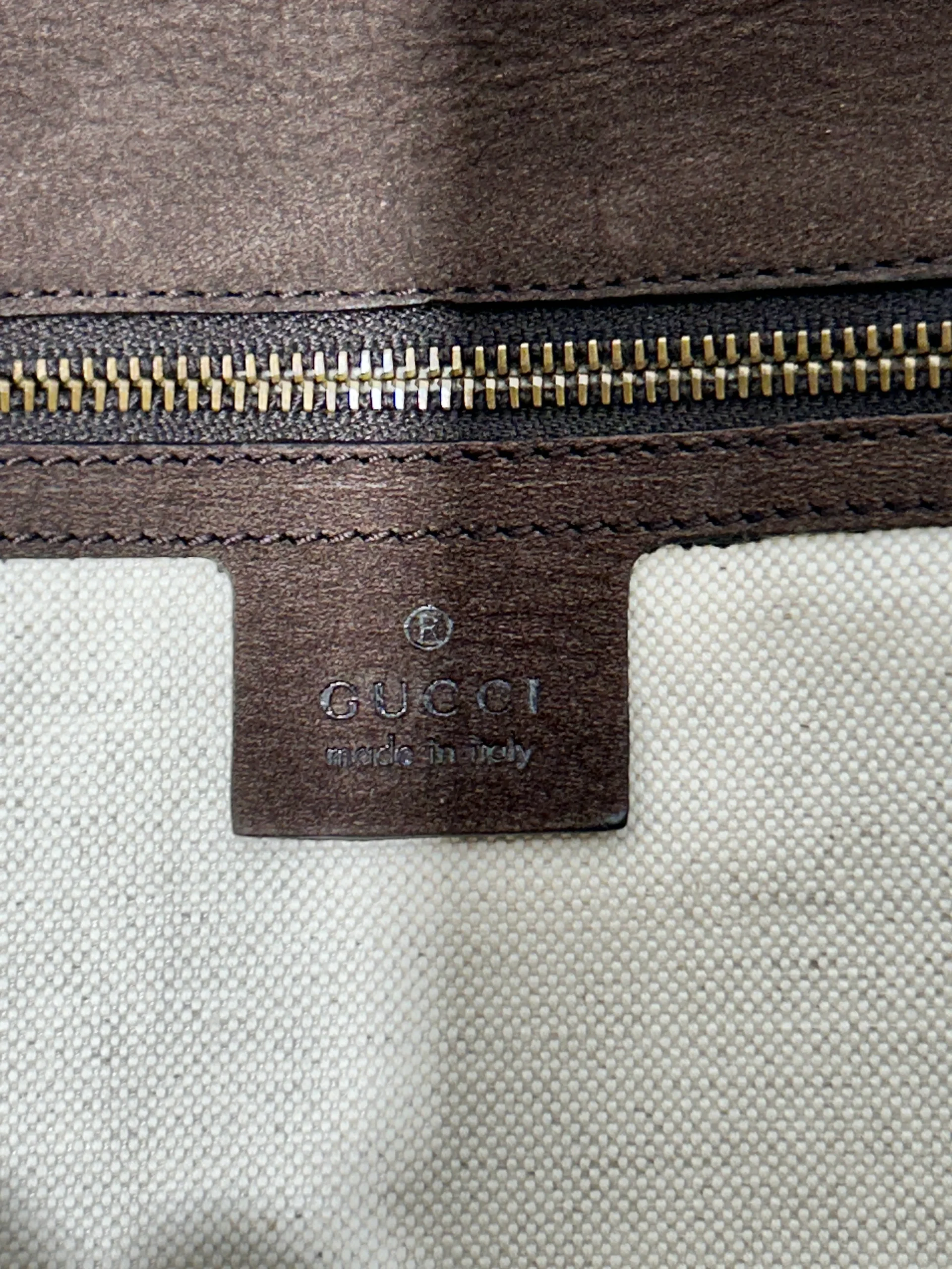 GUCCI/Clutch Bag/Leather/BRW/RIBOT HORSE HEAD CLUTCH