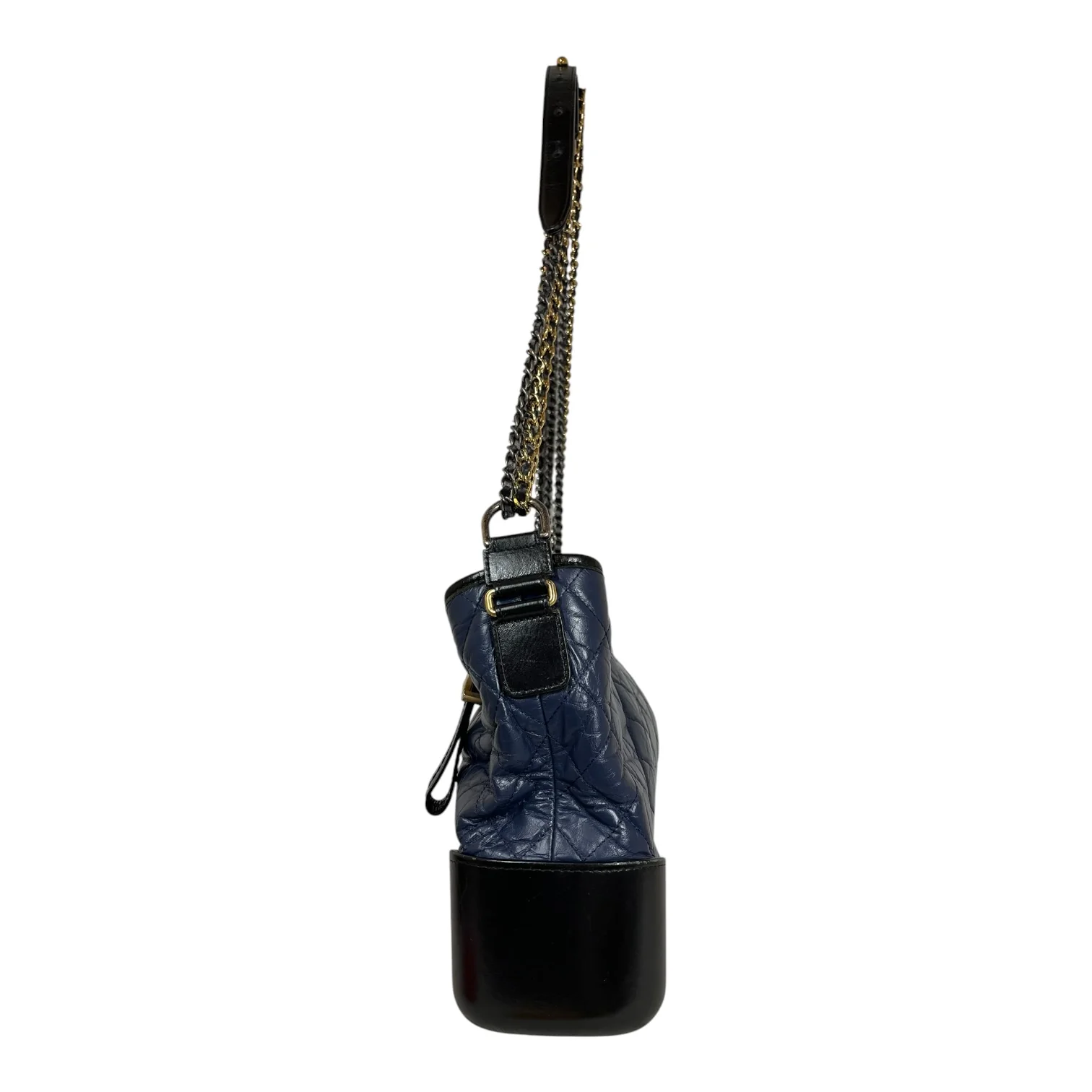 CHANEL/Cross Body Bag/Lambskin/NVY/CC Logo Gabrielle Shoulder Bag
