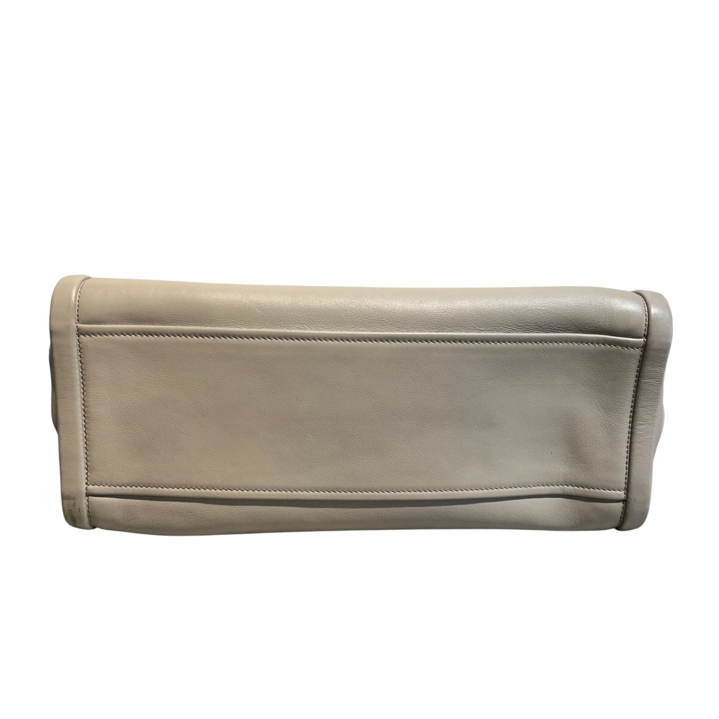 PRADA/Tote Bag/Leather/CRM/leather concept
