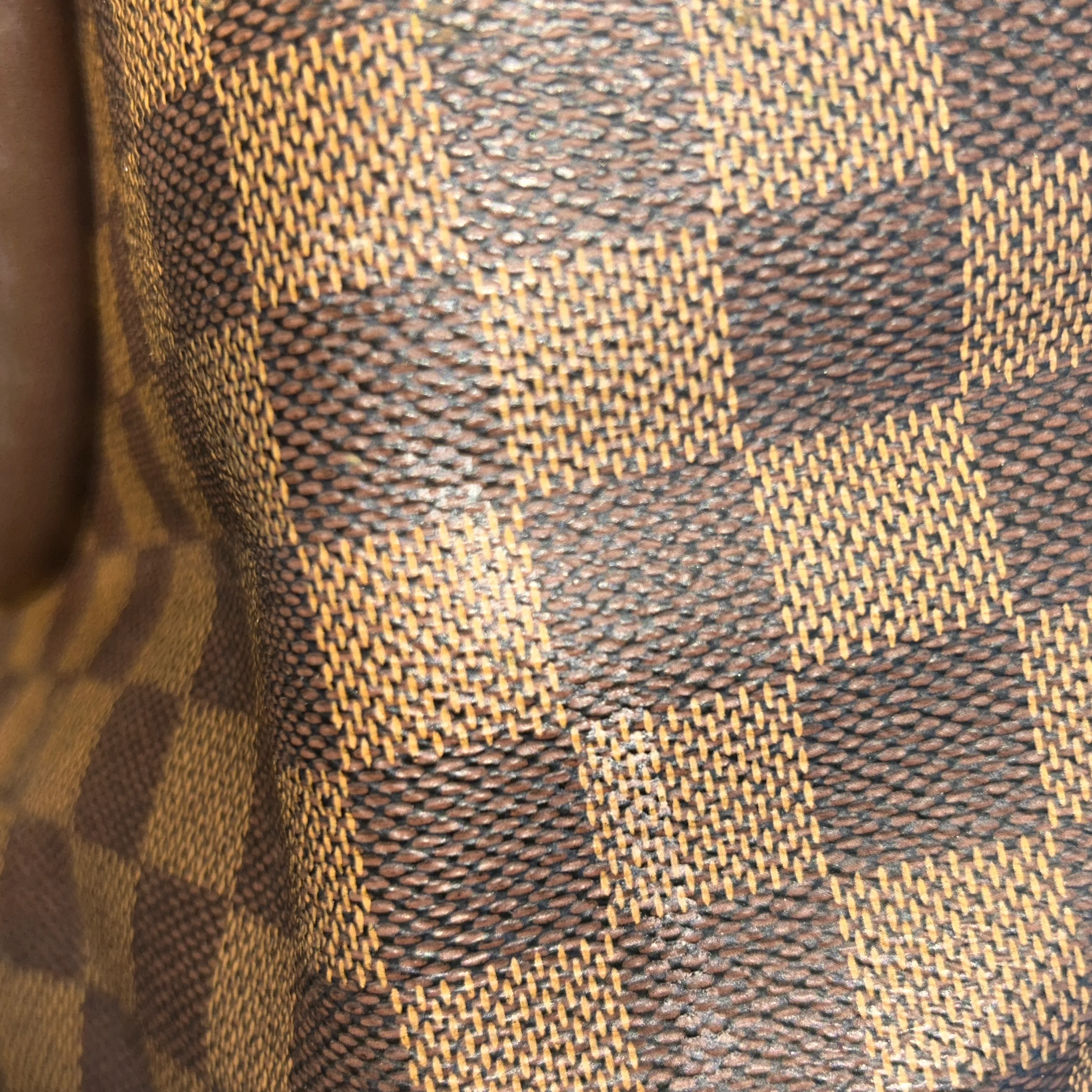 LOUIS VUITTON/Hand Bag/Houndstooth Check/Leather/BRW/saleya pm