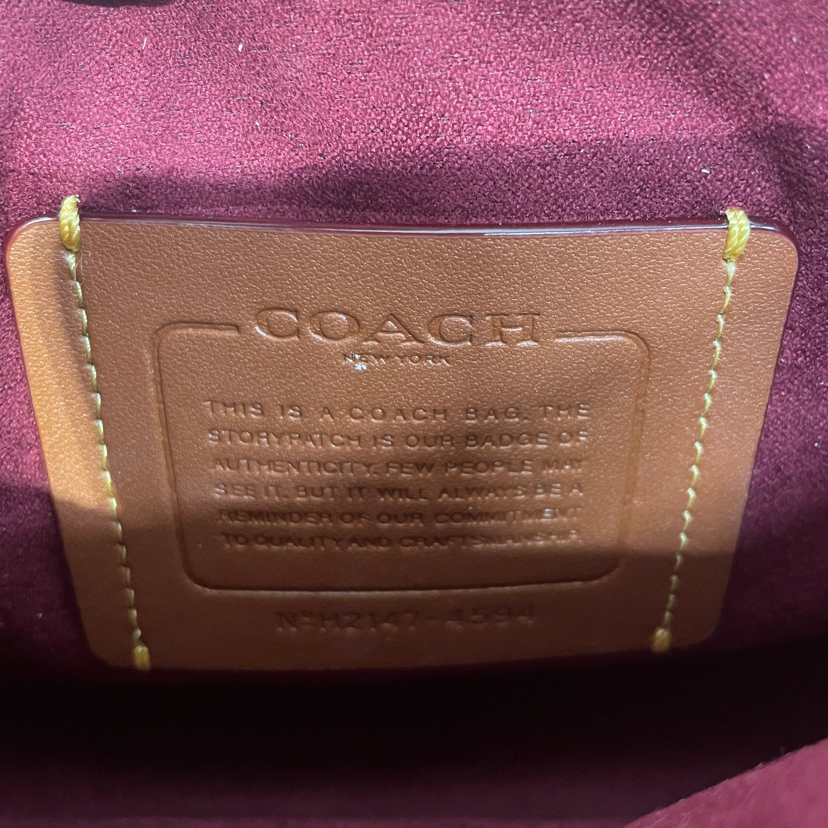 COACH/Cross Body Bag/Monogram/Leather/BRD/beat shoulder bag horse print
