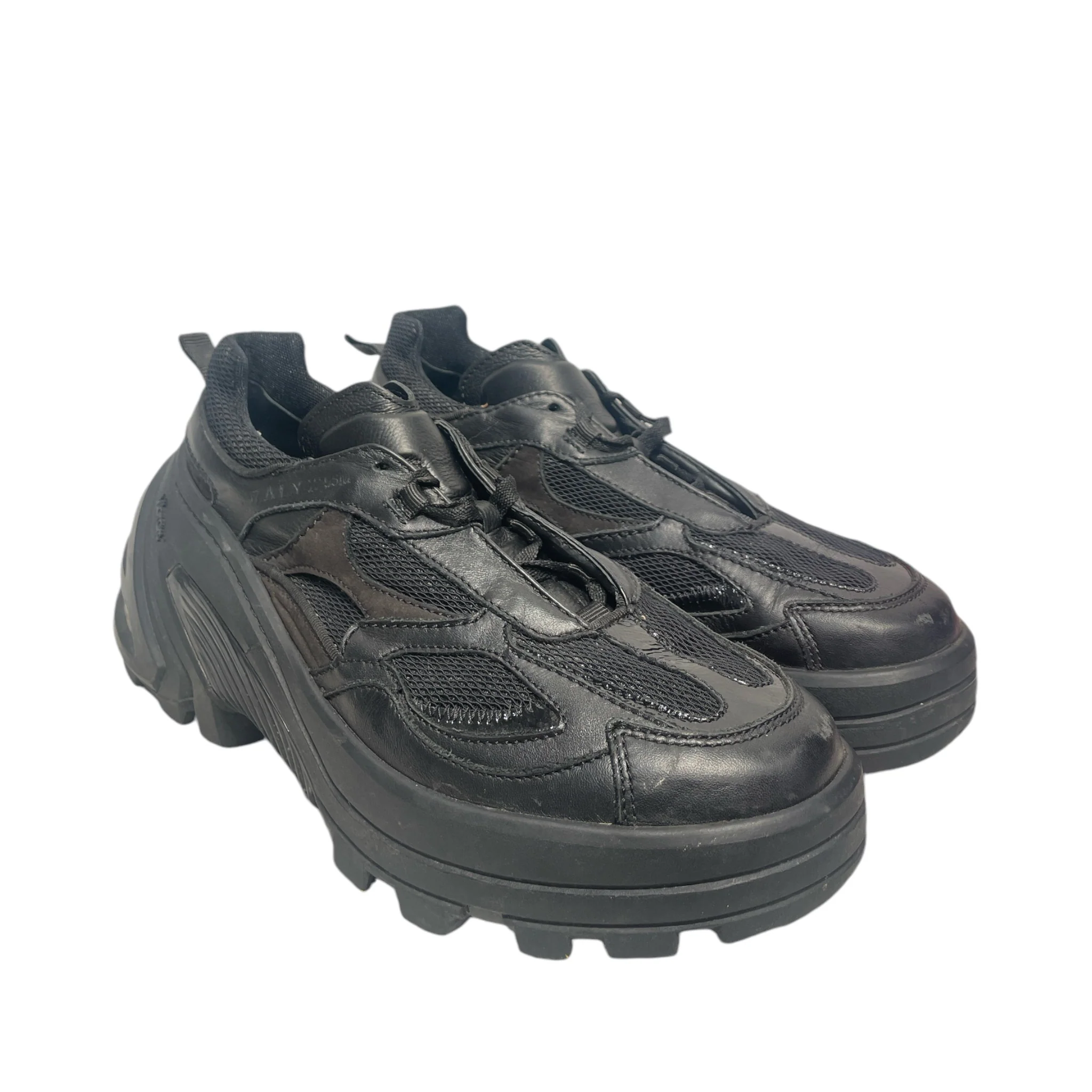 1017 ALYX 9SM(ALYX)/Low-Sneakers/US 9/Cotton/BLK/INSVISBLE SNEAKERS