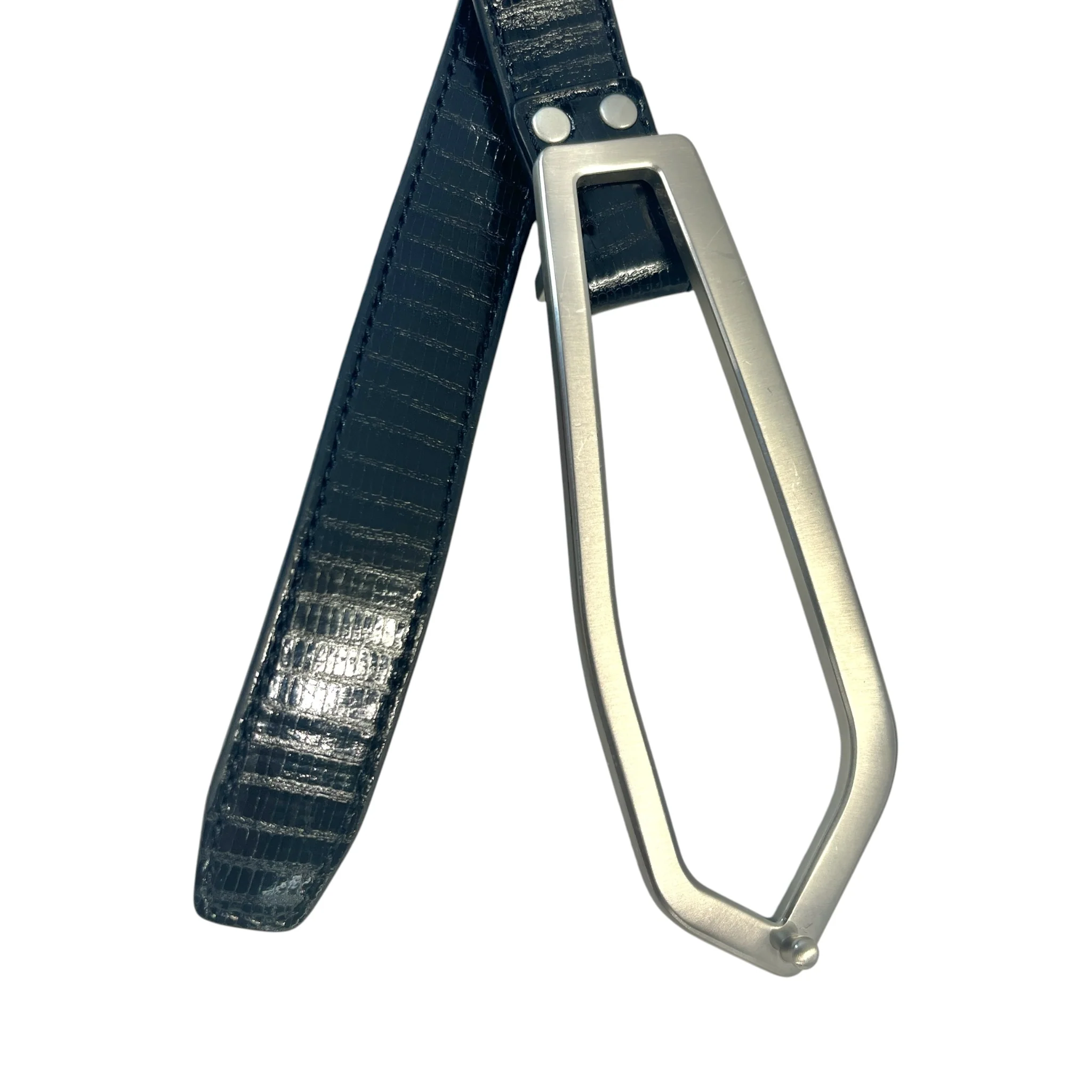 Kiko Kostadinov/Belt/Leather/BLK/ALEC BELT