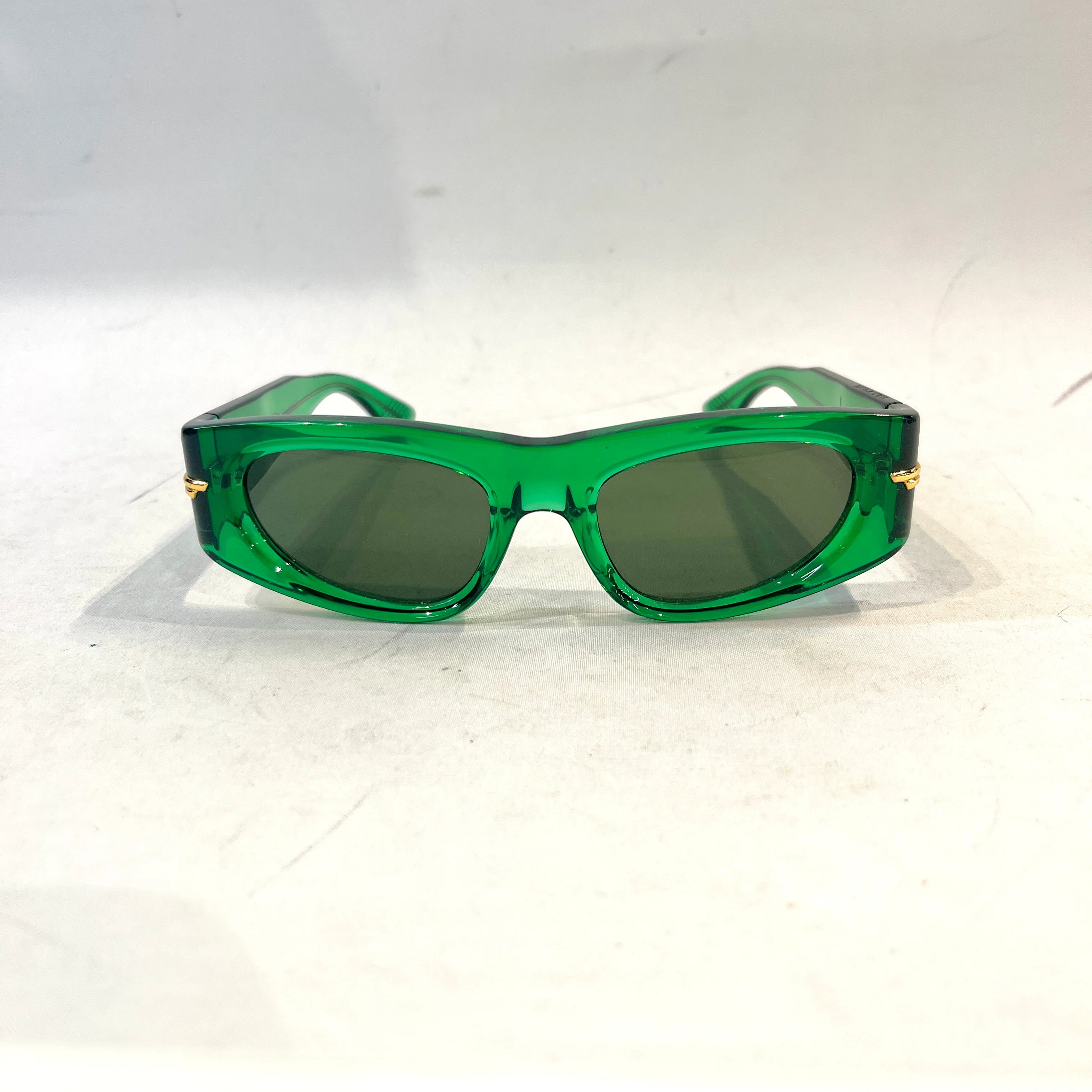 BOTTEGA VENETA/Sunglasses/Celluloid/GRN/PHANTOS TRANSLUCENT FRAME