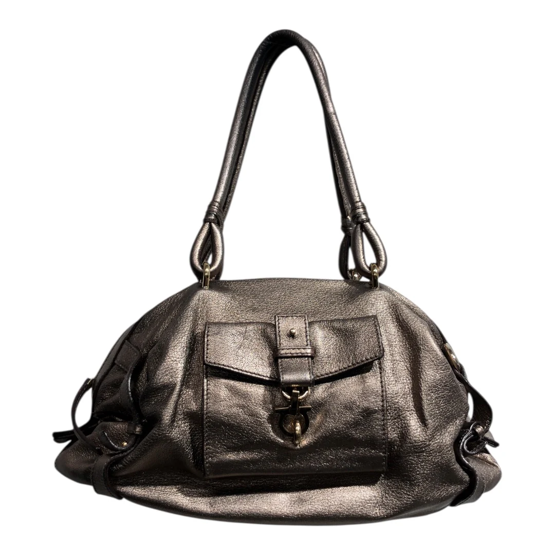 Salvatore Ferragamo/Hand Bag/GLD/MATALIC GOLD